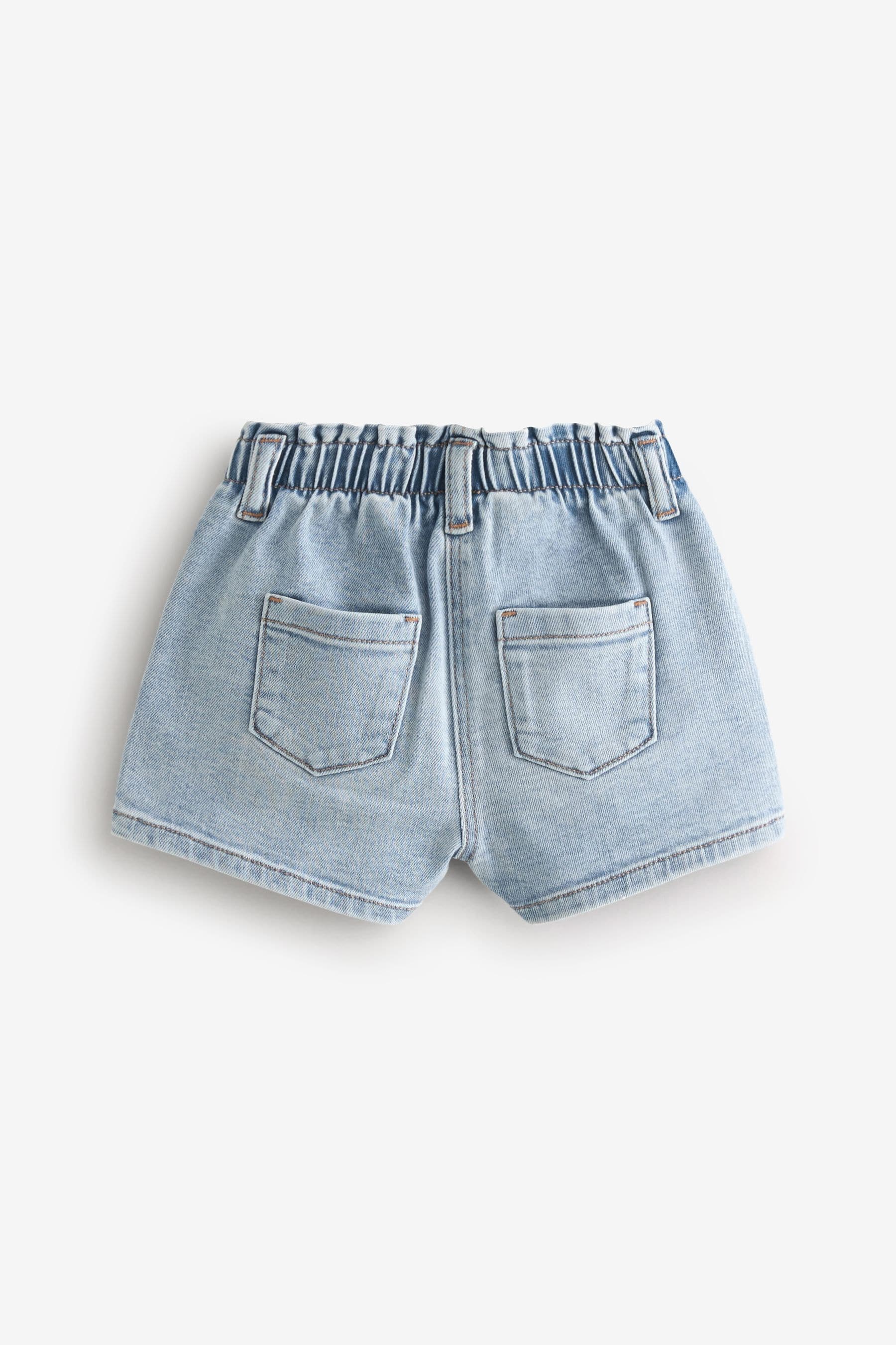 Denim Light wash MOM Shorts (3mths-7yrs)