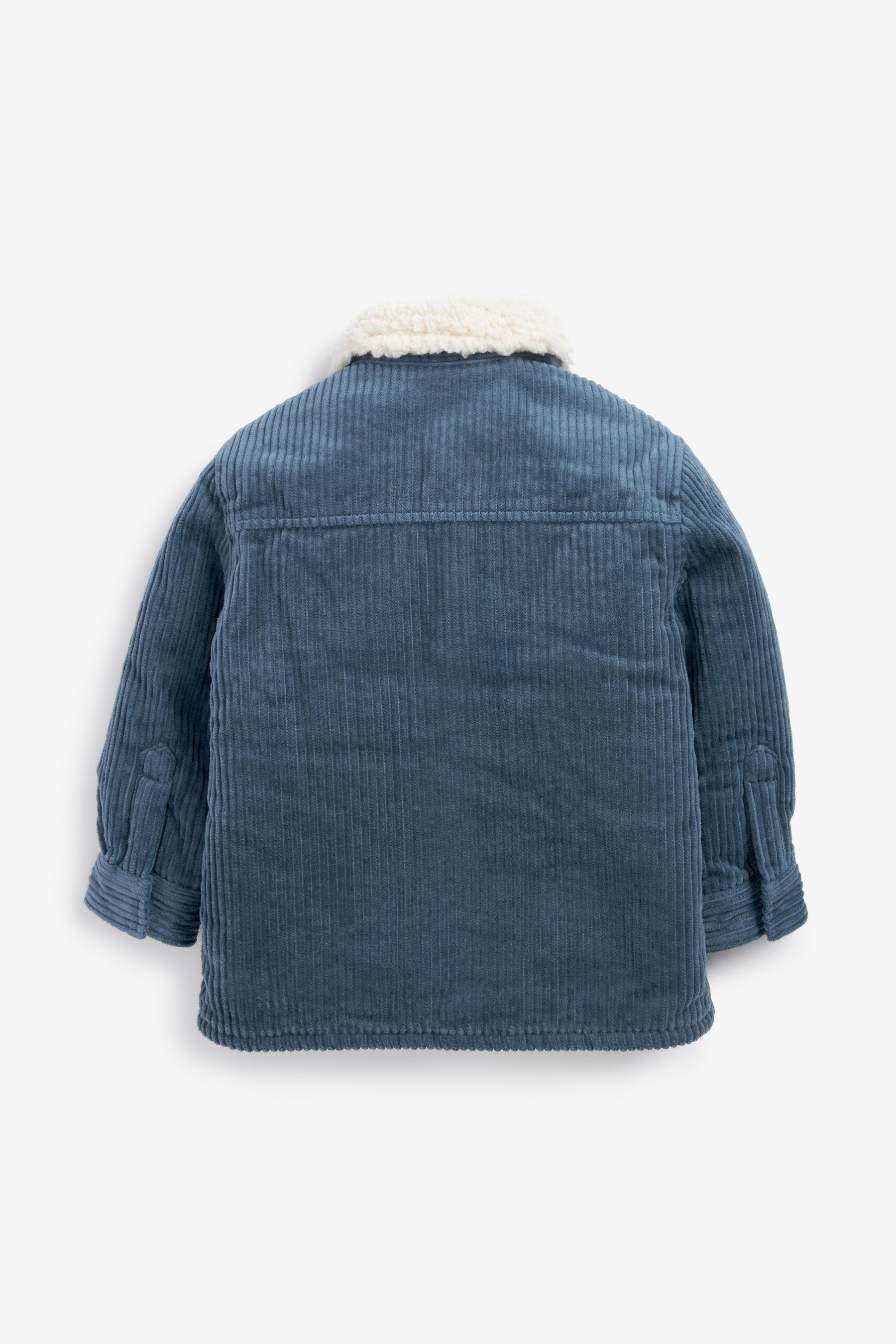 Blue Cord Borg Collar Jacket (3mths-7yrs)