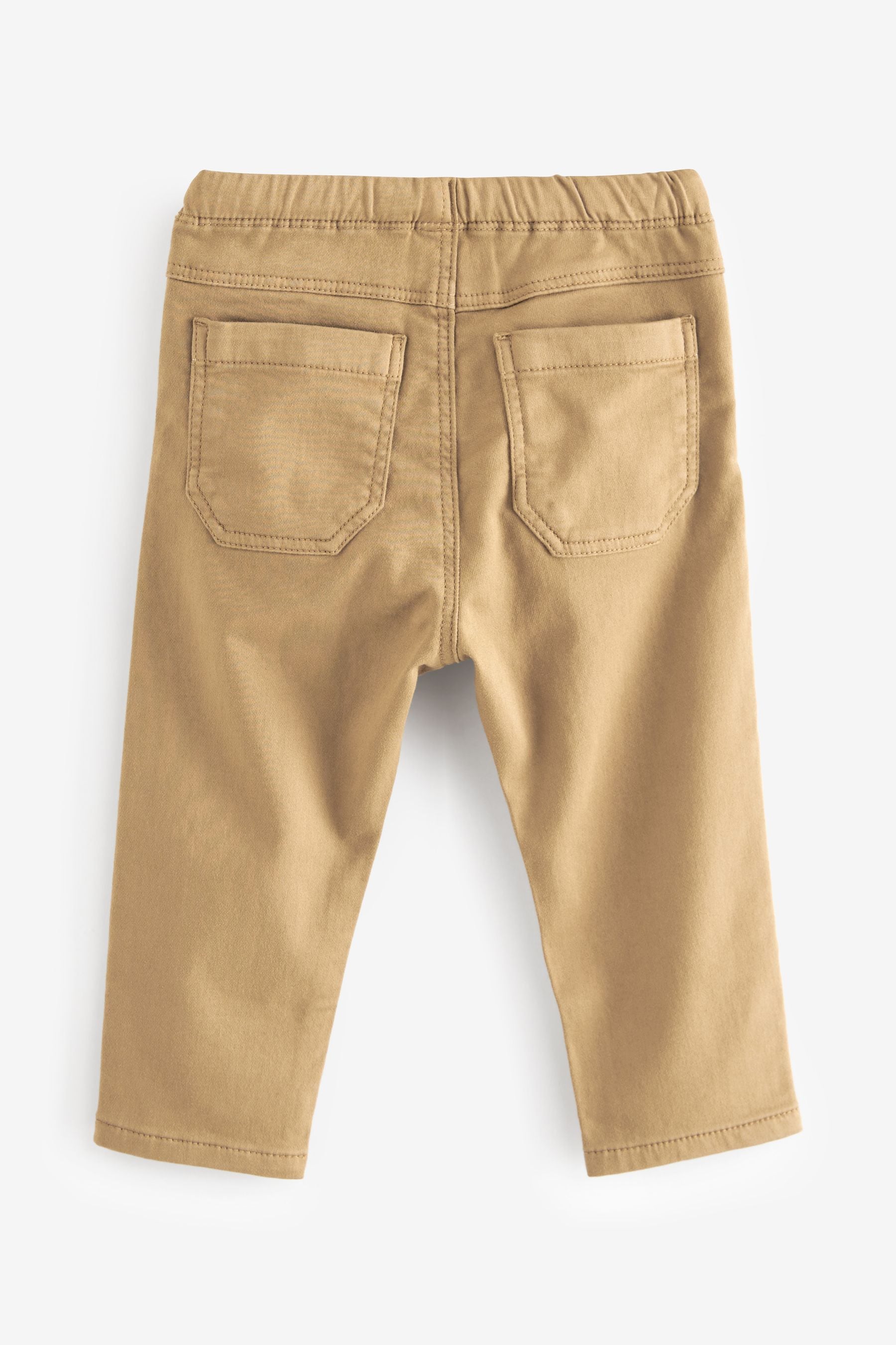 Tan Brown Super Soft Pull-On Jeans With Stretch (3mths-7yrs)