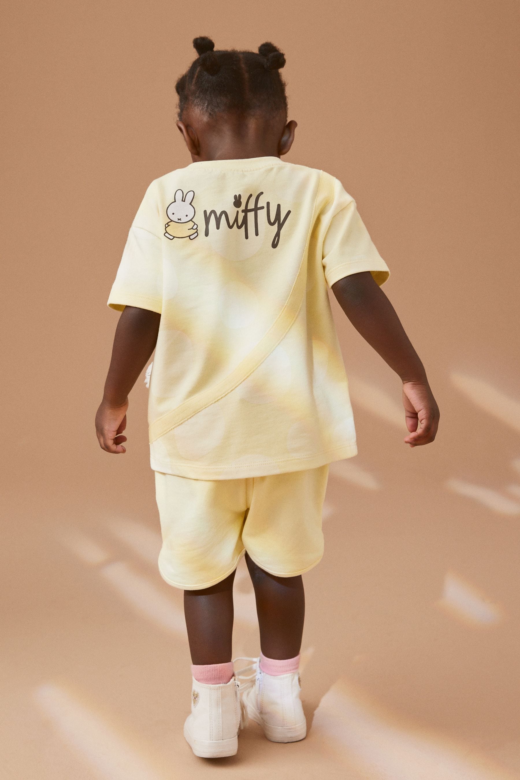 Yellow Miffy Bag T-Shirt And Shorts Set (3mths-7yrs)