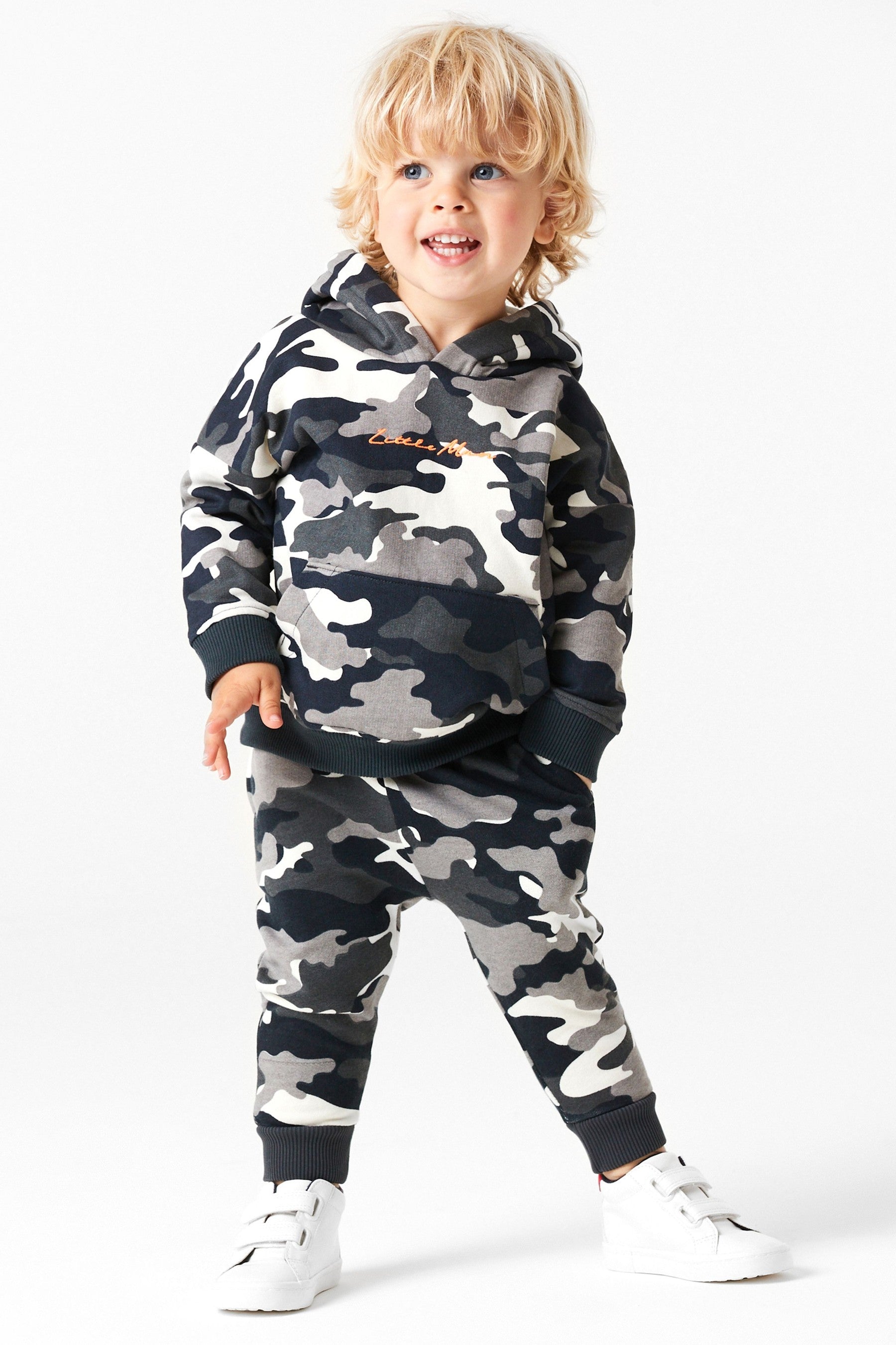 Mono Camo Soft Touch Jersey Joggers (3mths-7yrs)