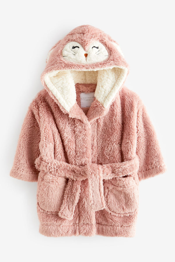 Pink Rabbit Character Dressing Gown (9mths-12yrs)