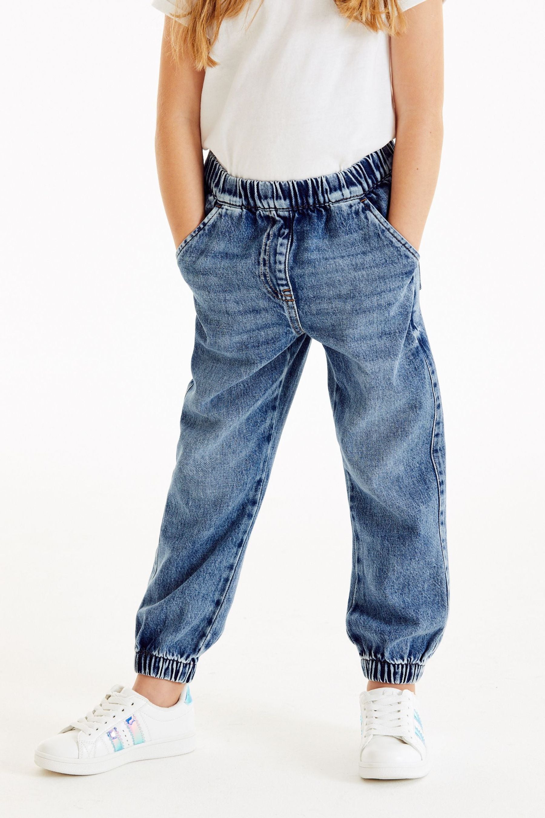 Blue Denim Joggers (3-16yrs)