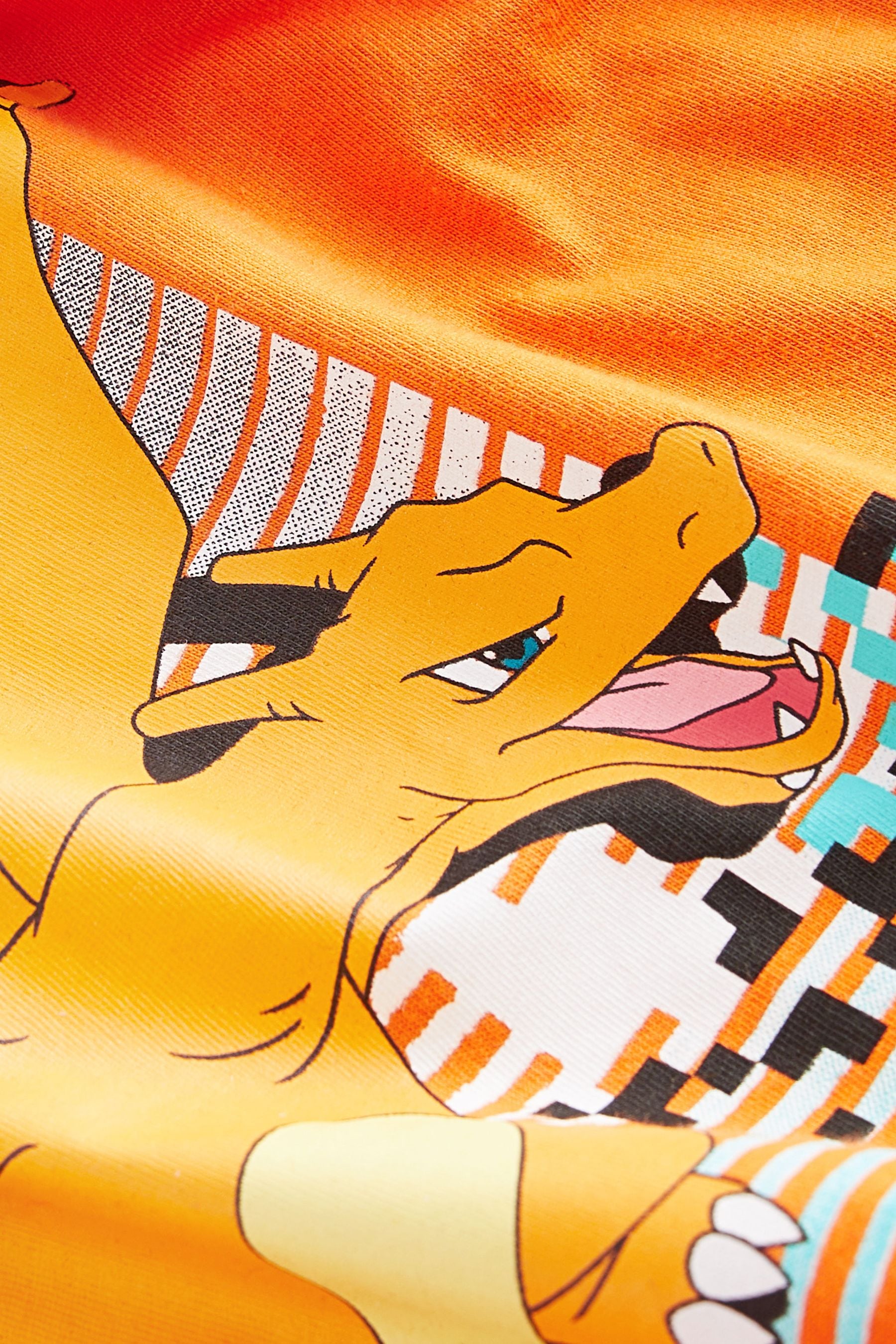 Orange Charizard Pokémon Long Sleeve T-Shirt (4-16yrs)