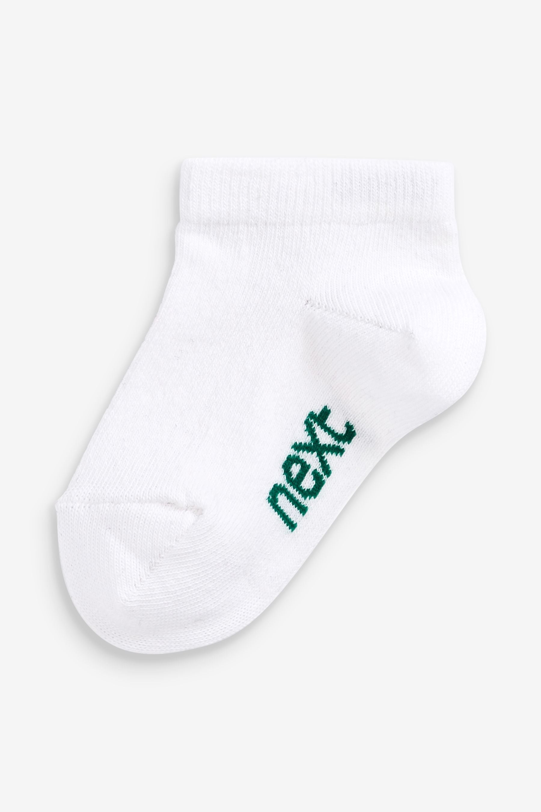 White Cotton Rich Trainer Socks 7 Pack