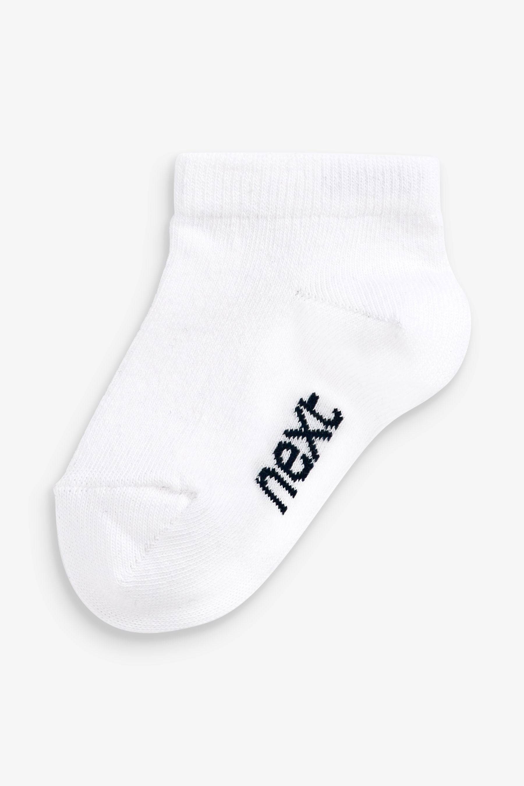 White Cotton Rich Trainer Socks 7 Pack