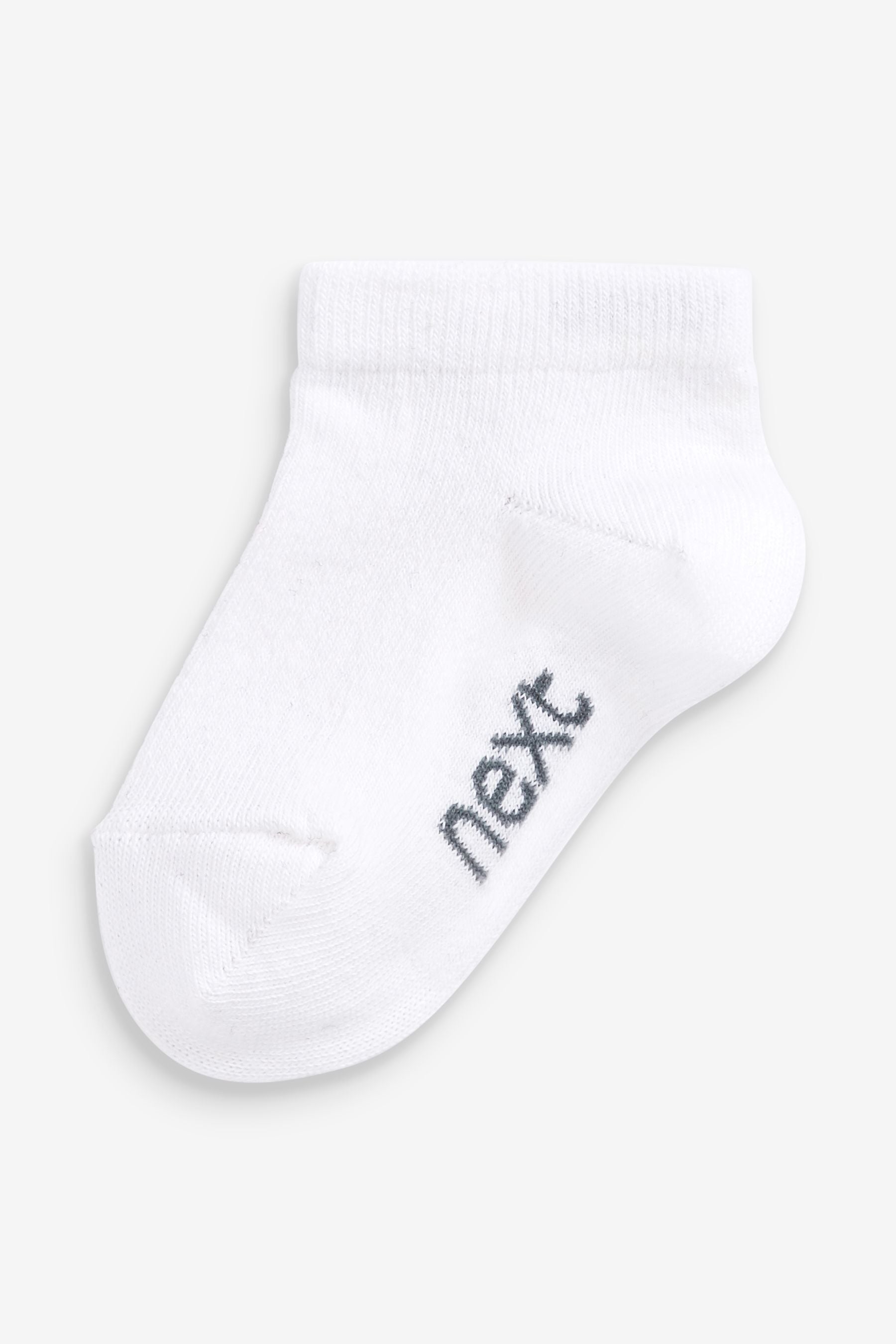 White Cotton Rich Trainer Socks 7 Pack