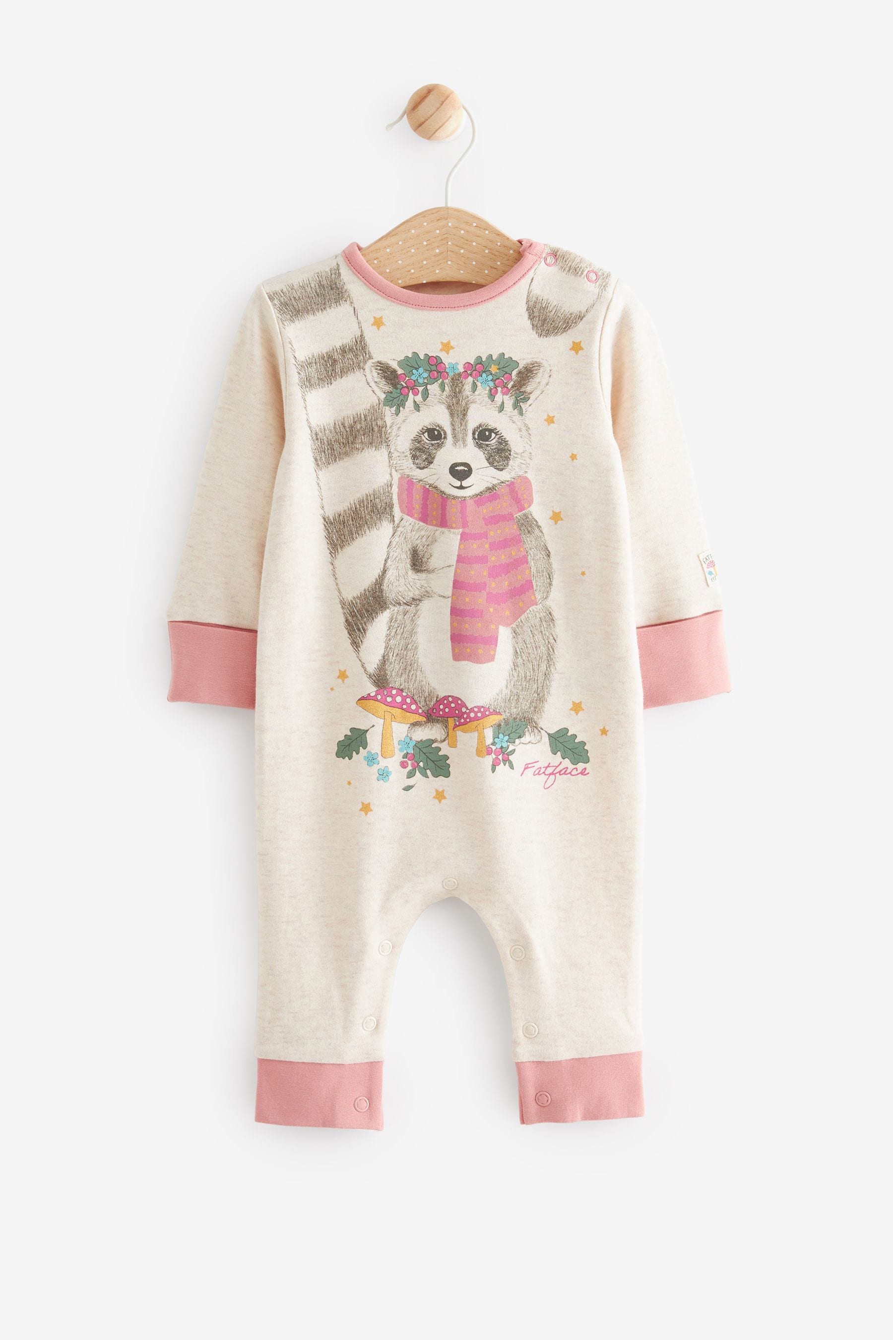 Oatmeal FatFace Baby Otter Romper