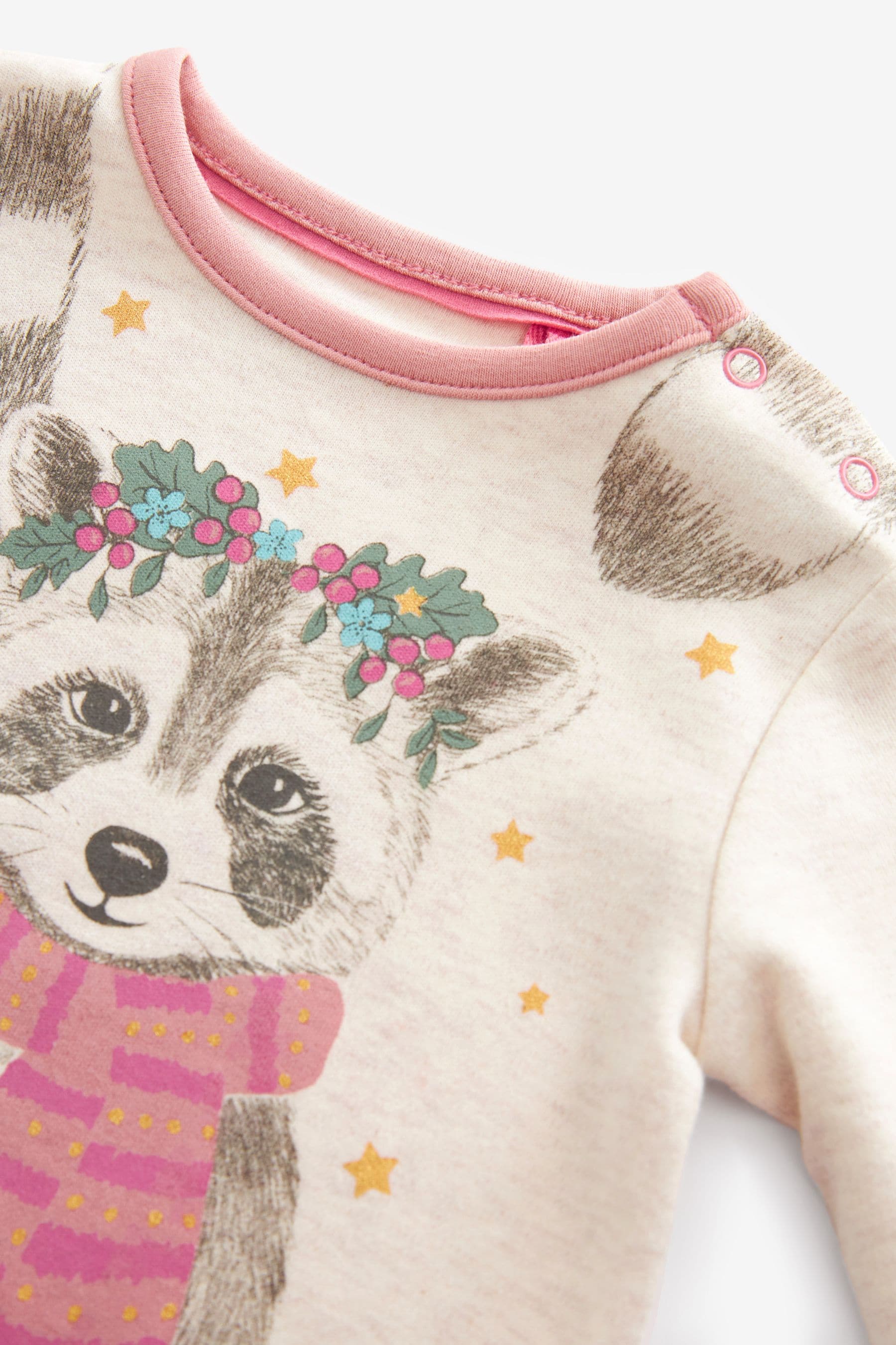 Oatmeal FatFace Baby Otter Romper