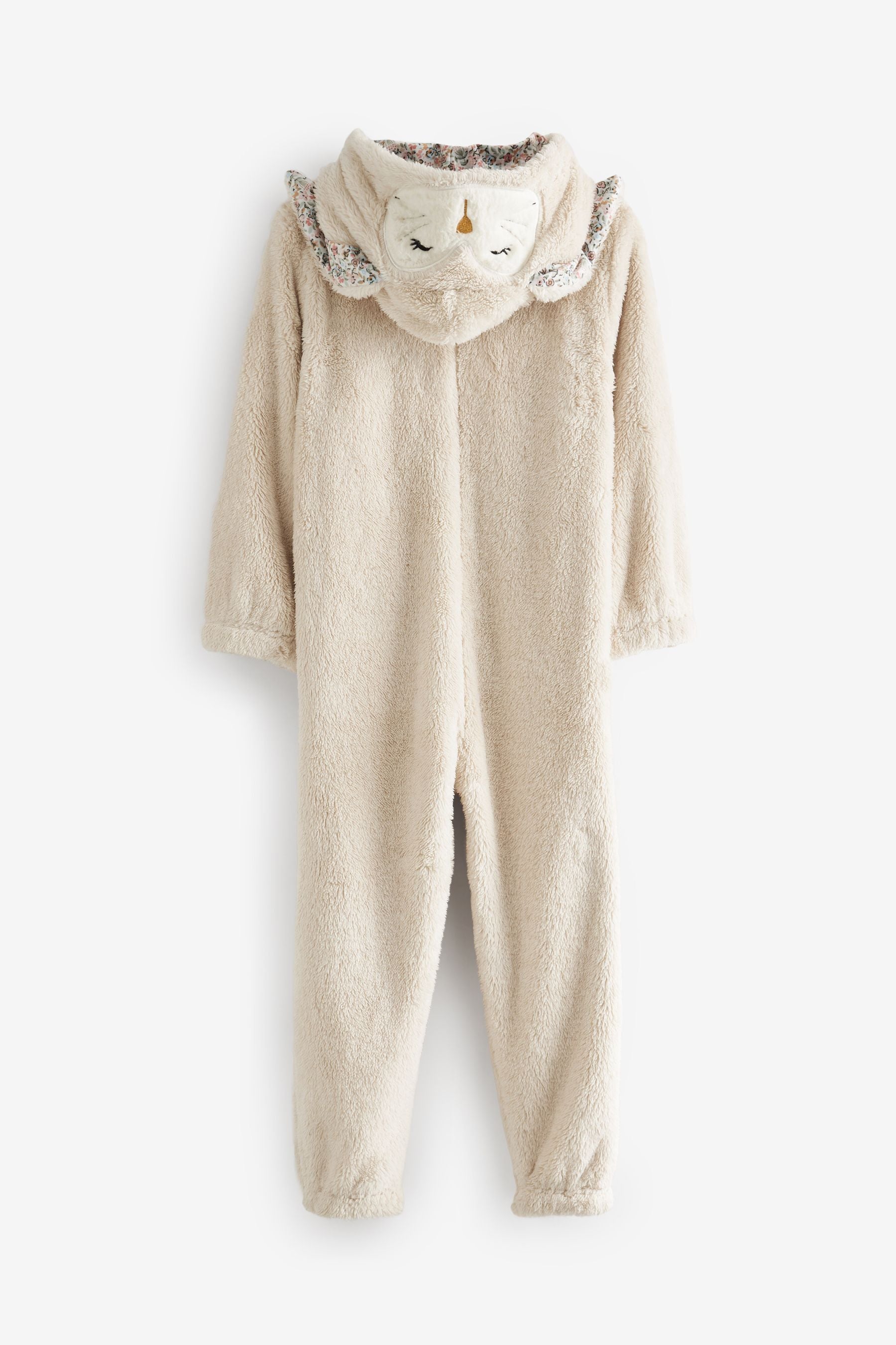 Cream Bunny 3D Teddy Fleece Borg All-In-One (12mths-16yrs)