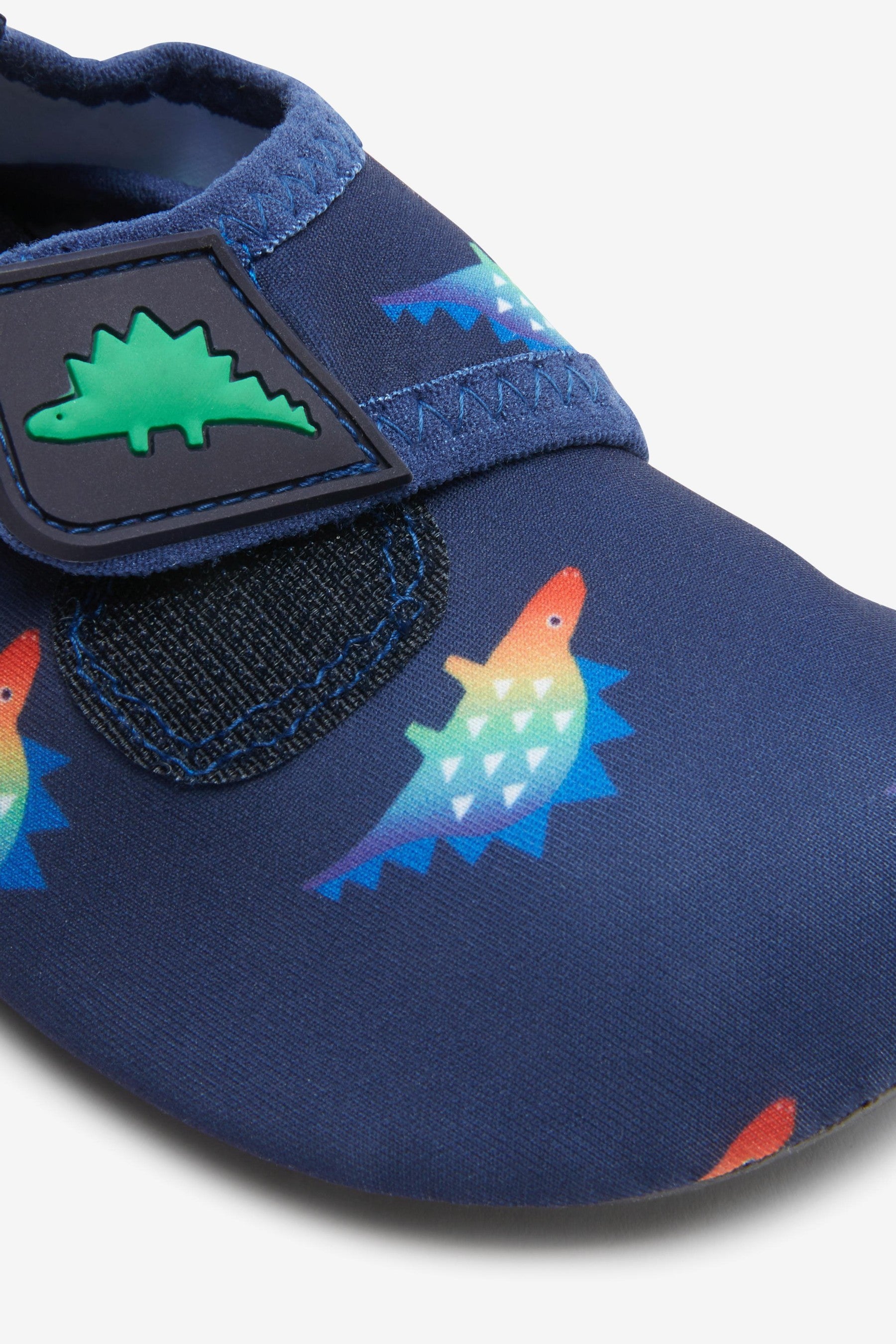 Blue Dino Beach Socks