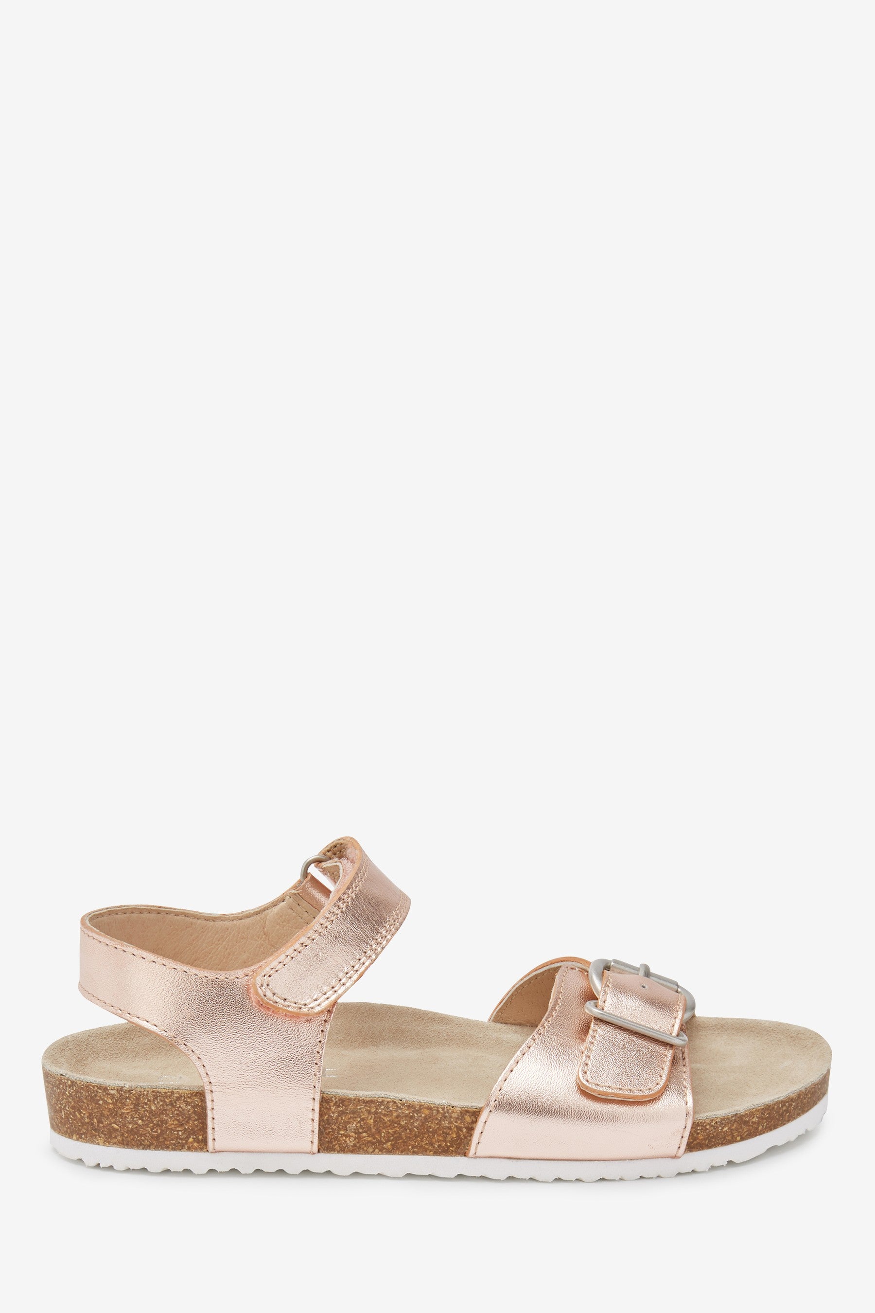 Rose Gold Standard Fit (F) Corkbed Sandals