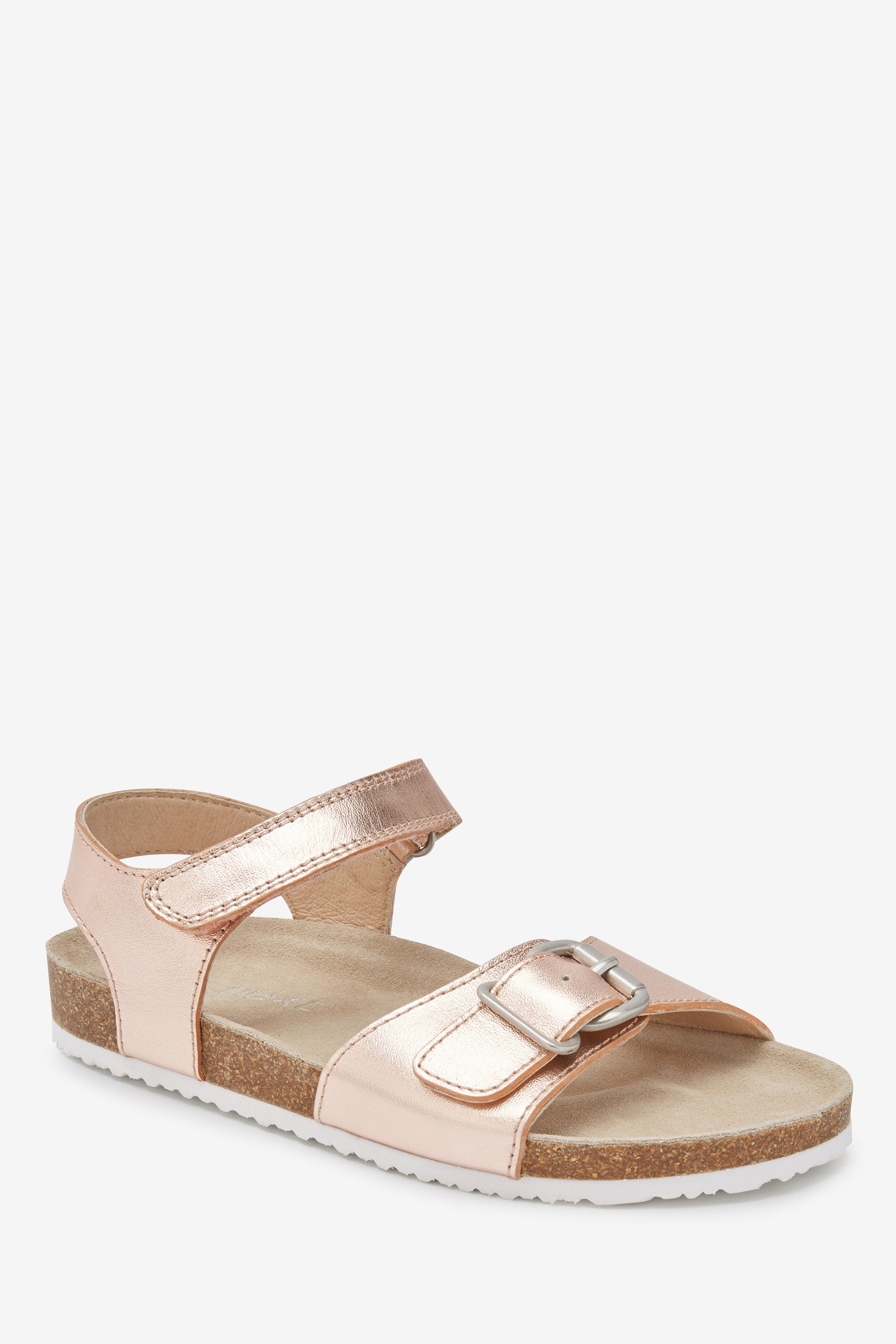 Rose Gold Standard Fit (F) Corkbed Sandals