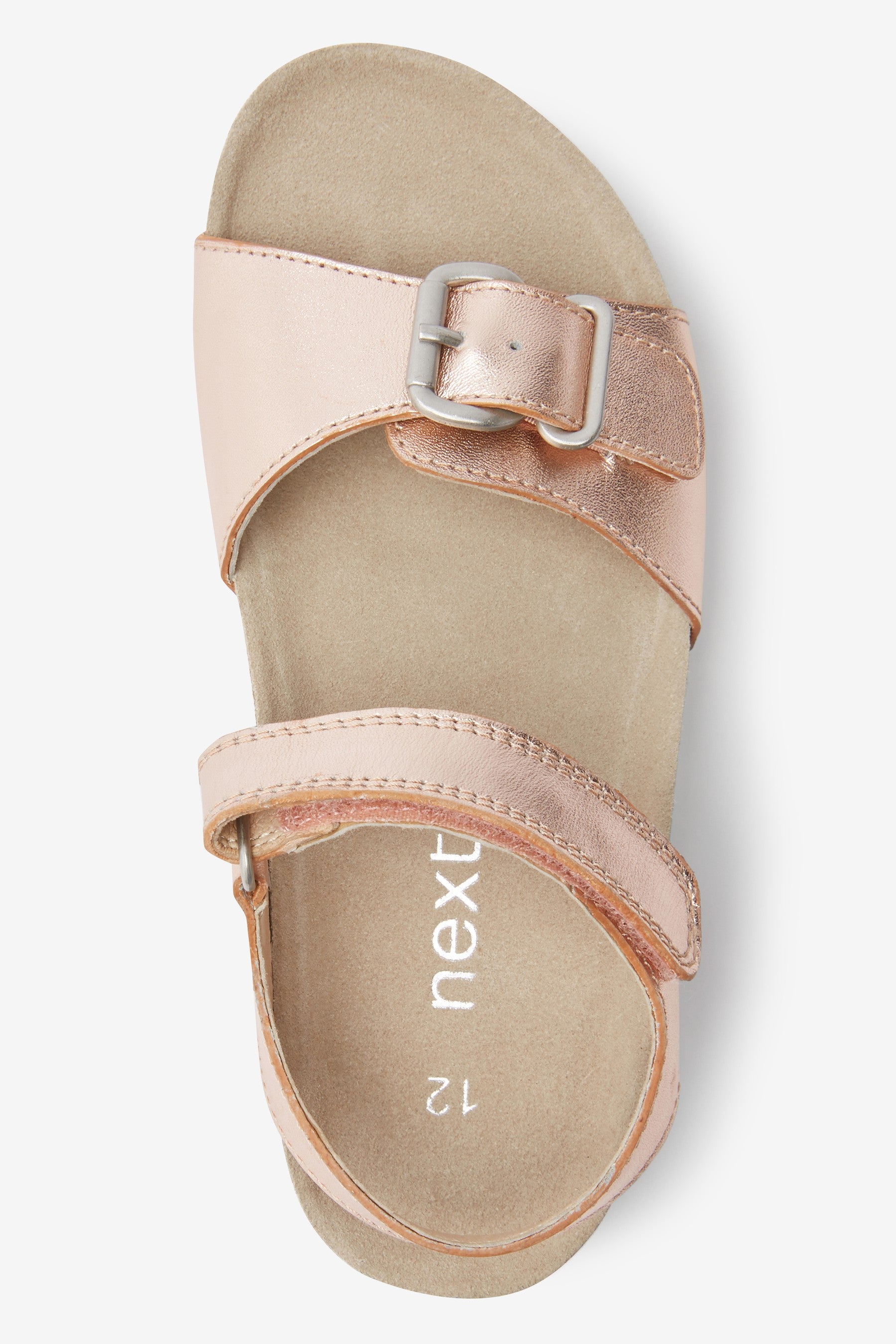 Rose Gold Standard Fit (F) Corkbed Sandals