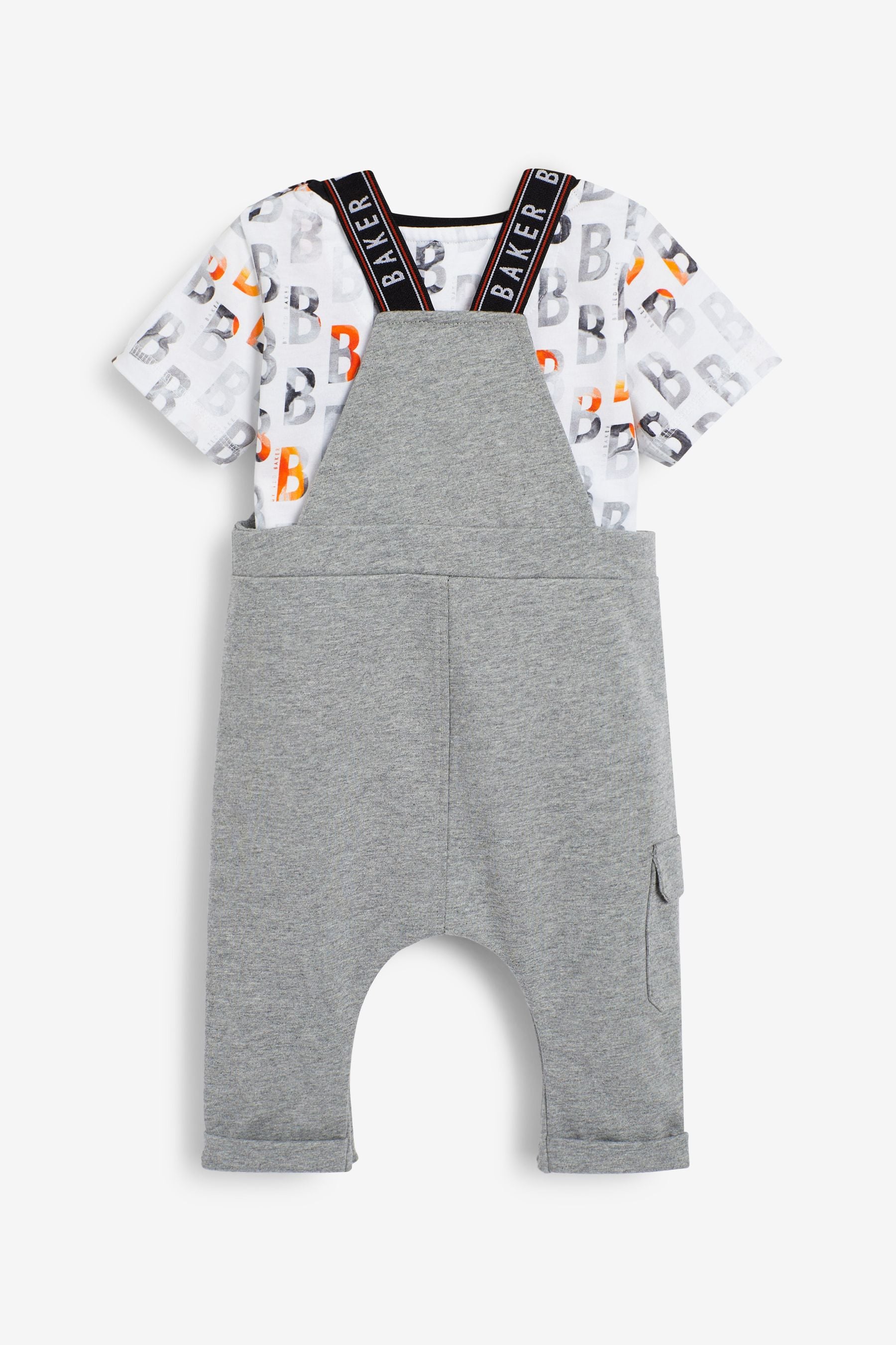 Baker by Ted Baker Dungaree and Bodysuit Set