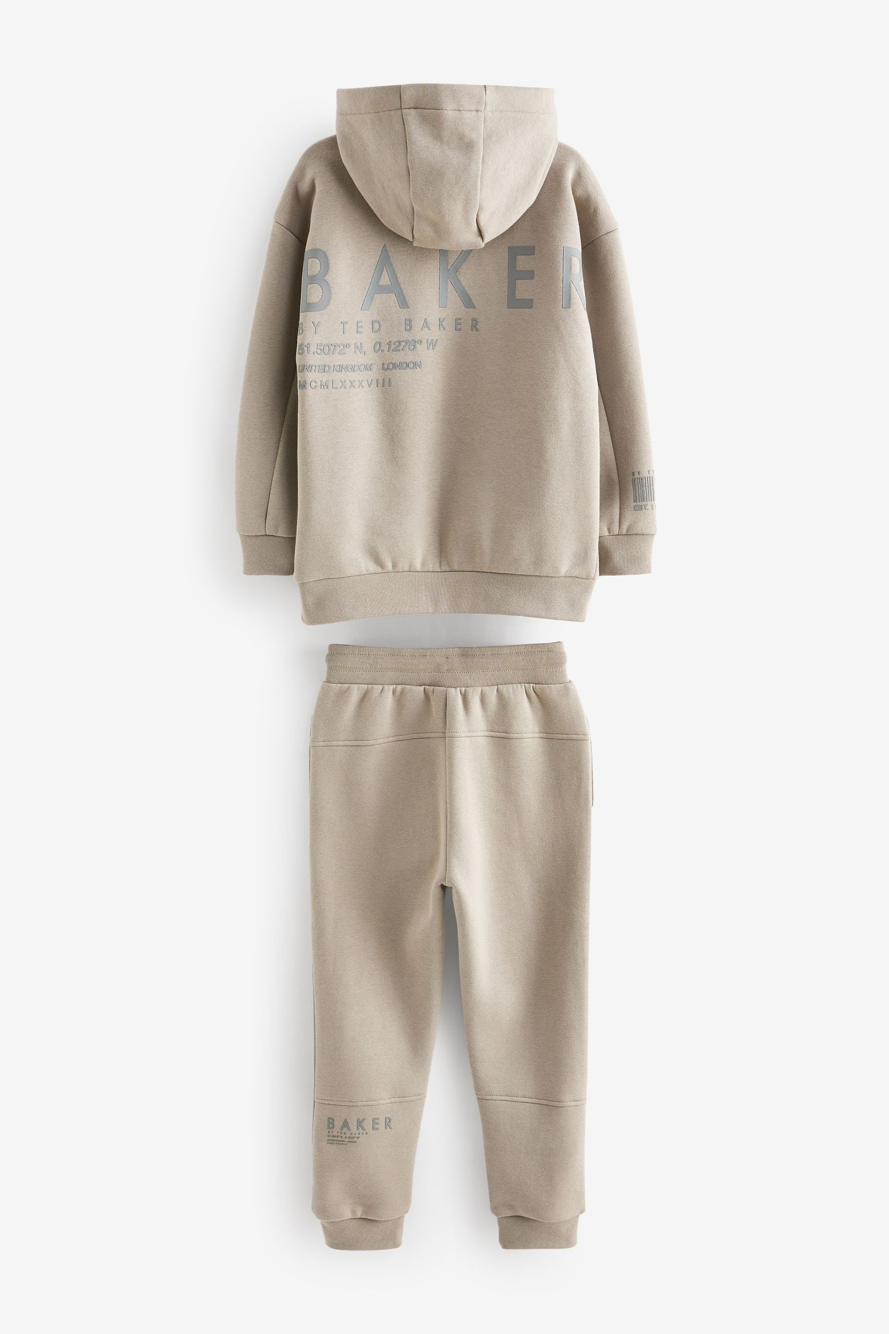 Baker by Ted Baker Grey Hoodie and Jogger Set