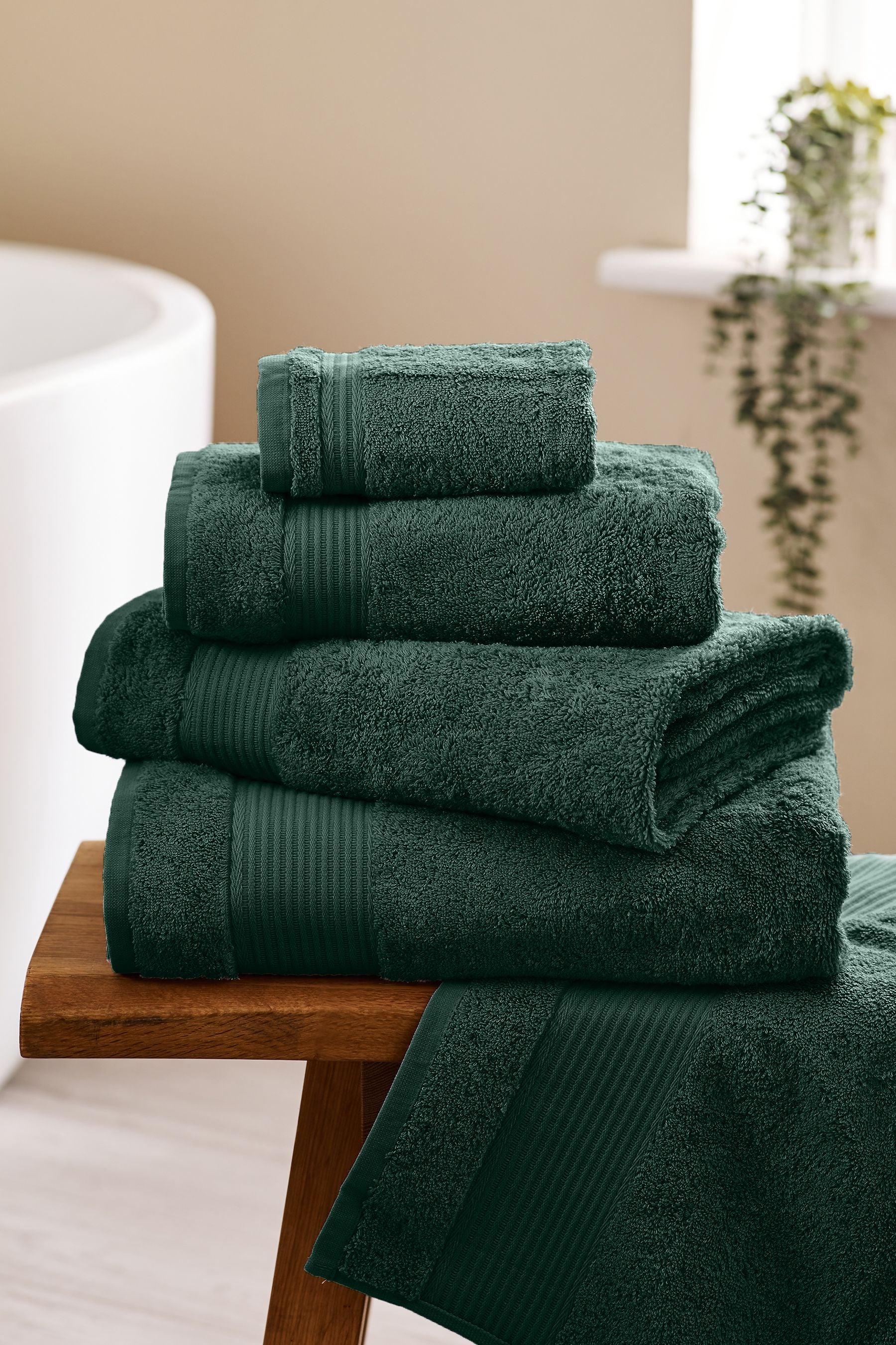 Green Bottle Egyptian Cotton Towel