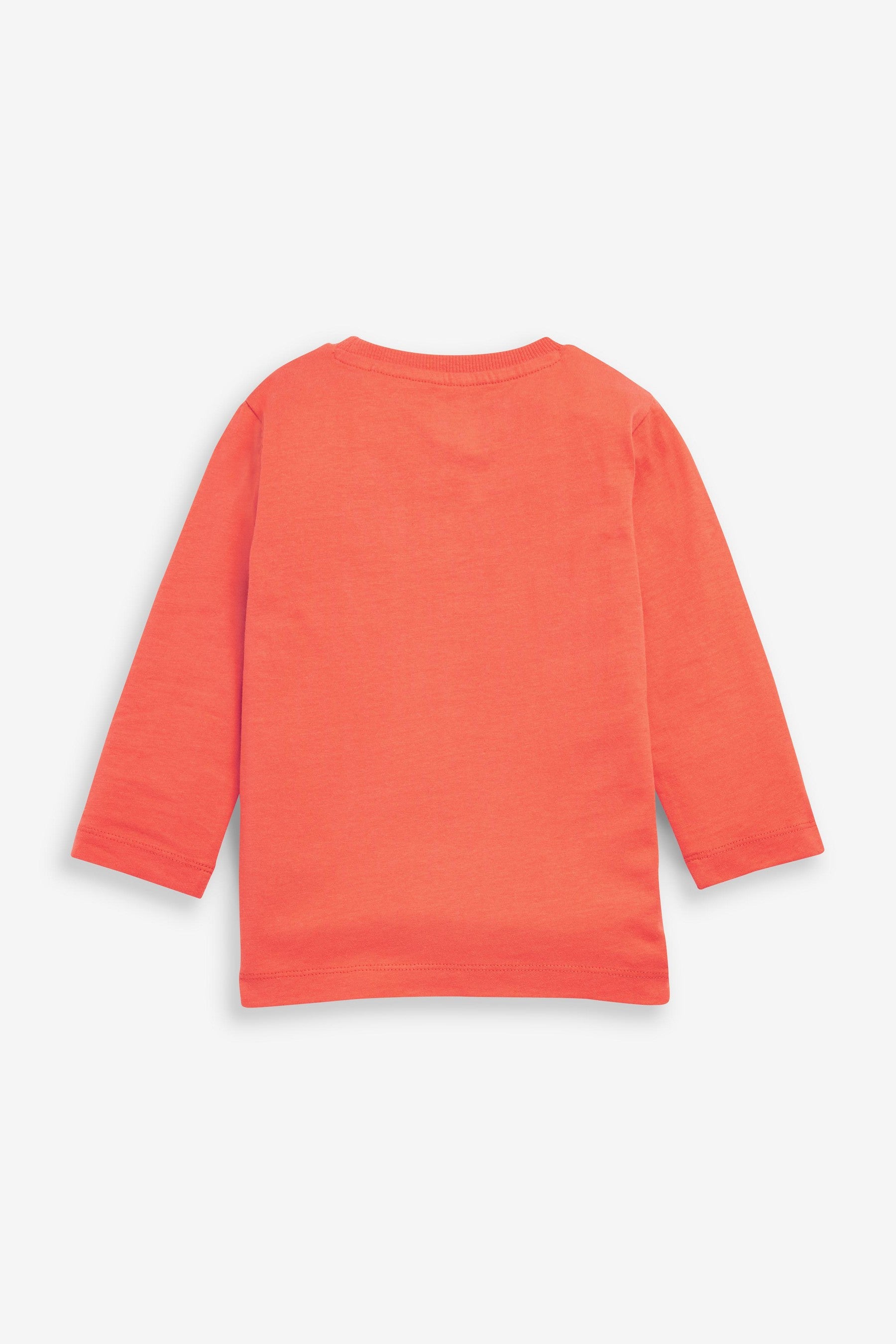 Orange/Chocolate 5 Pack Long Sleeve T-Shirts (3mths-7yrs)