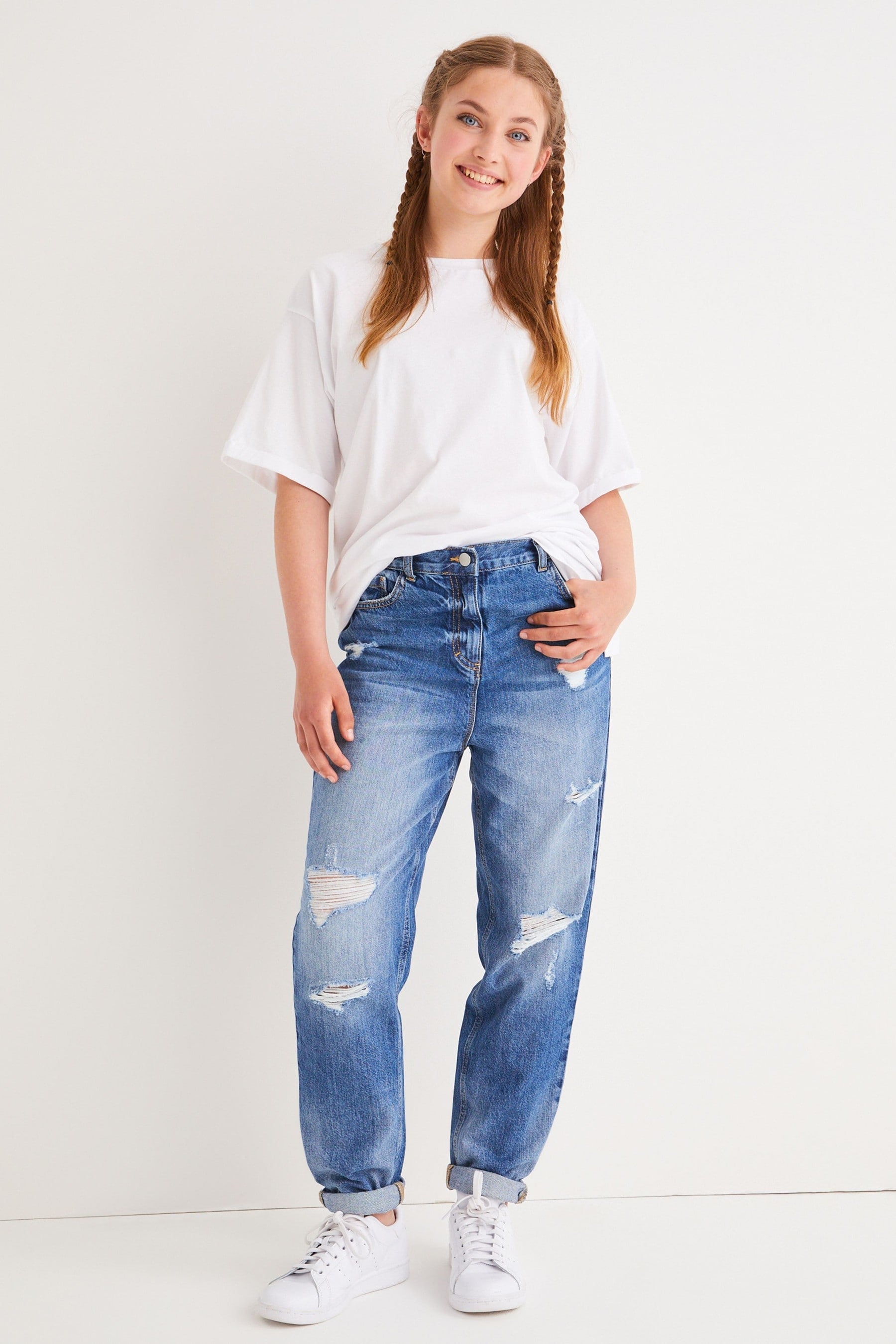 White Oversized T-Shirt (3-16yrs)