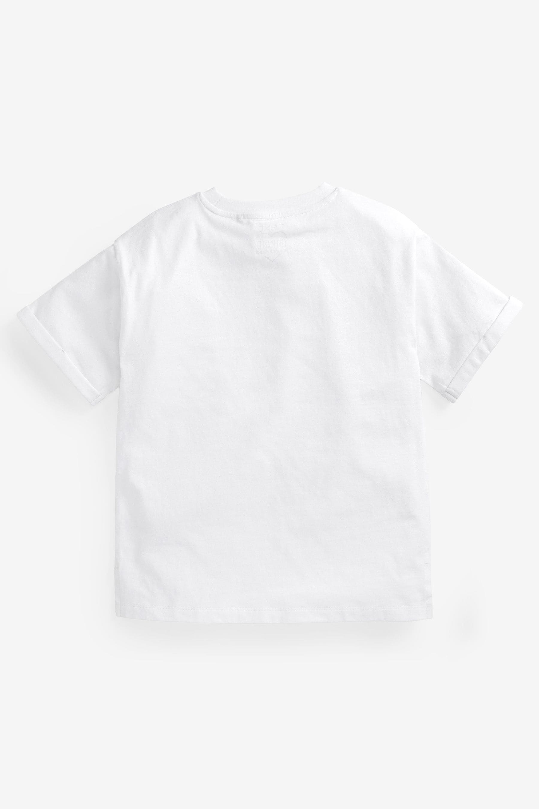 White Oversized T-Shirt (3-16yrs)