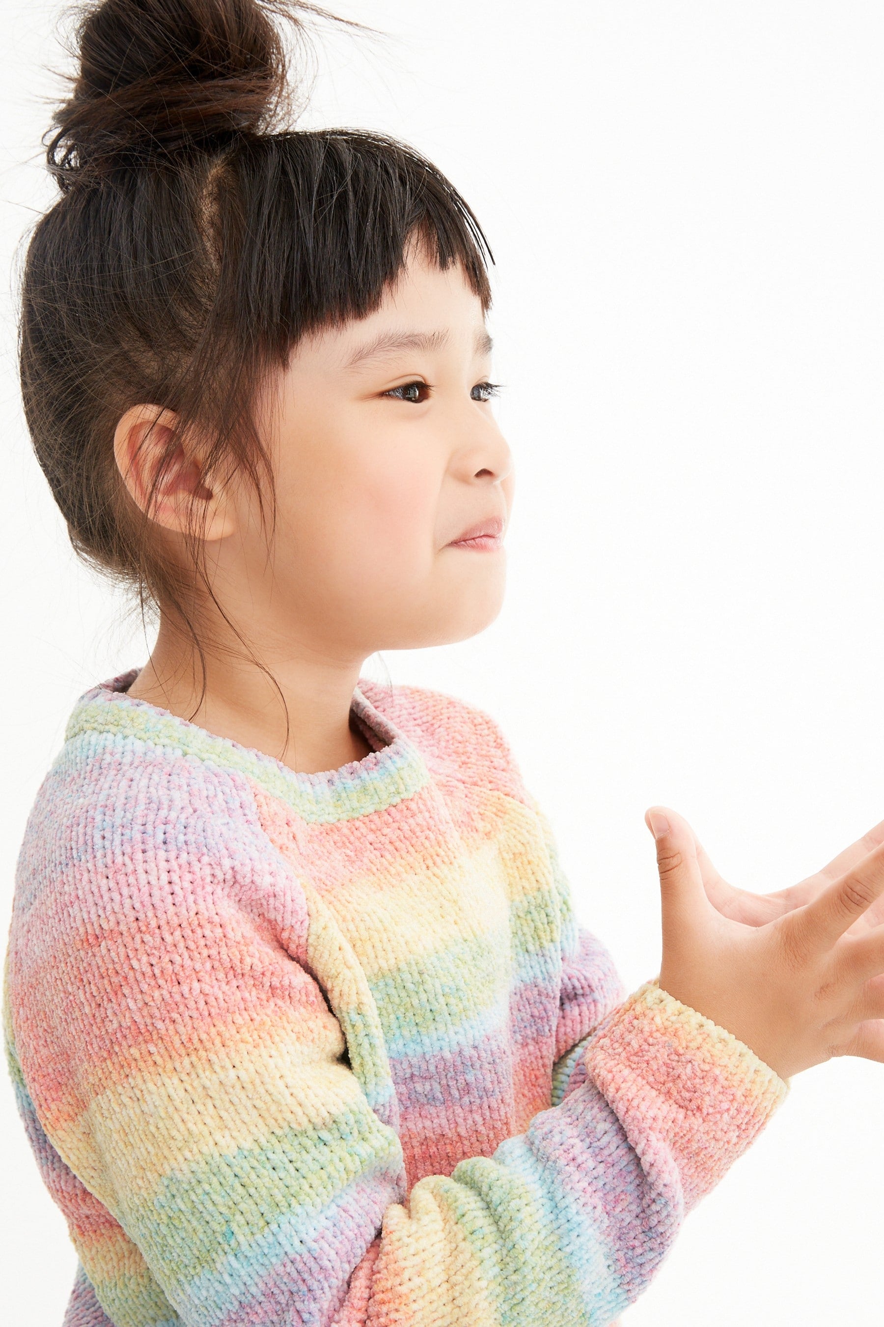 Rainbow Super Soft Chenille Jumper (3-16yrs)