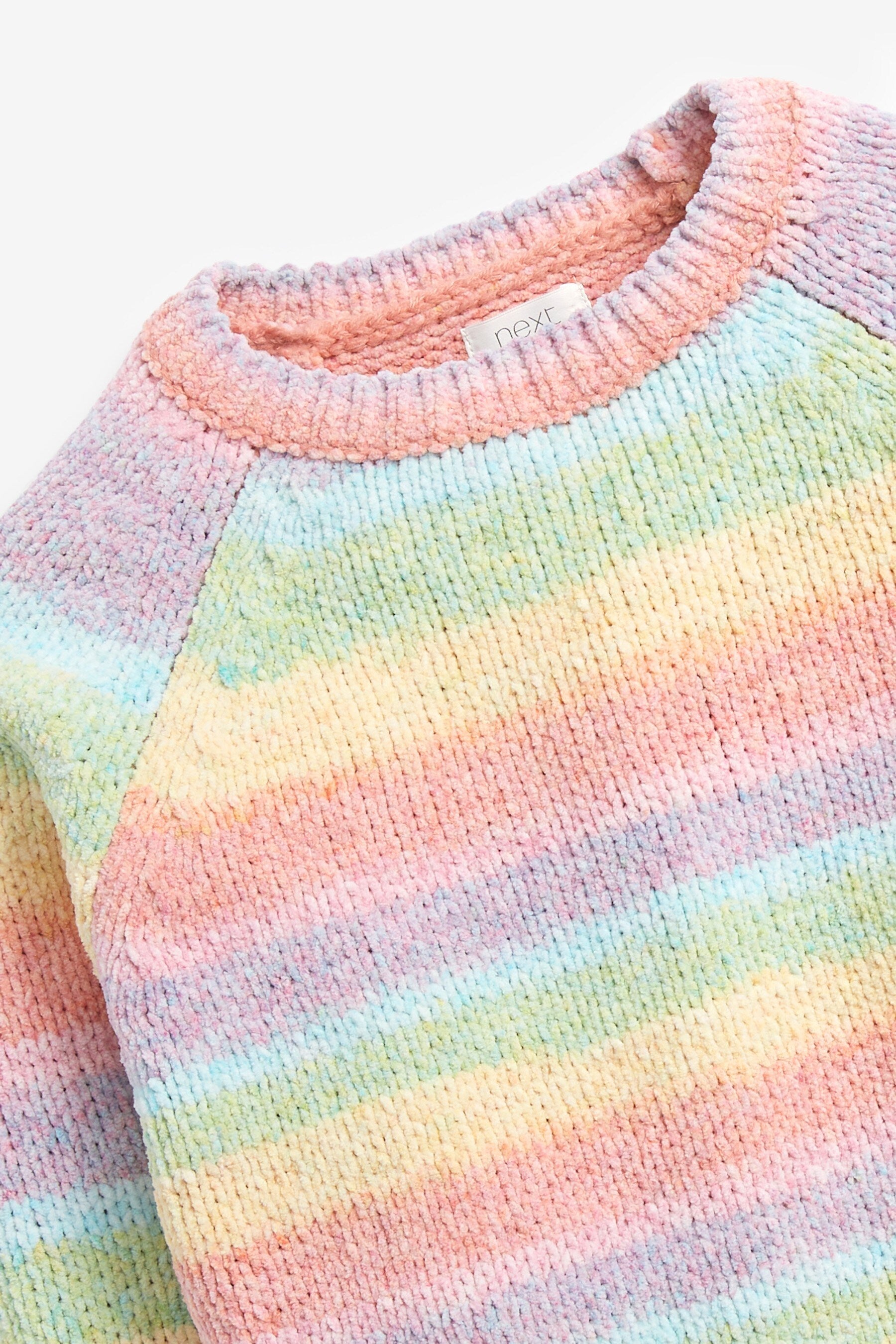 Rainbow Super Soft Chenille Jumper (3-16yrs)