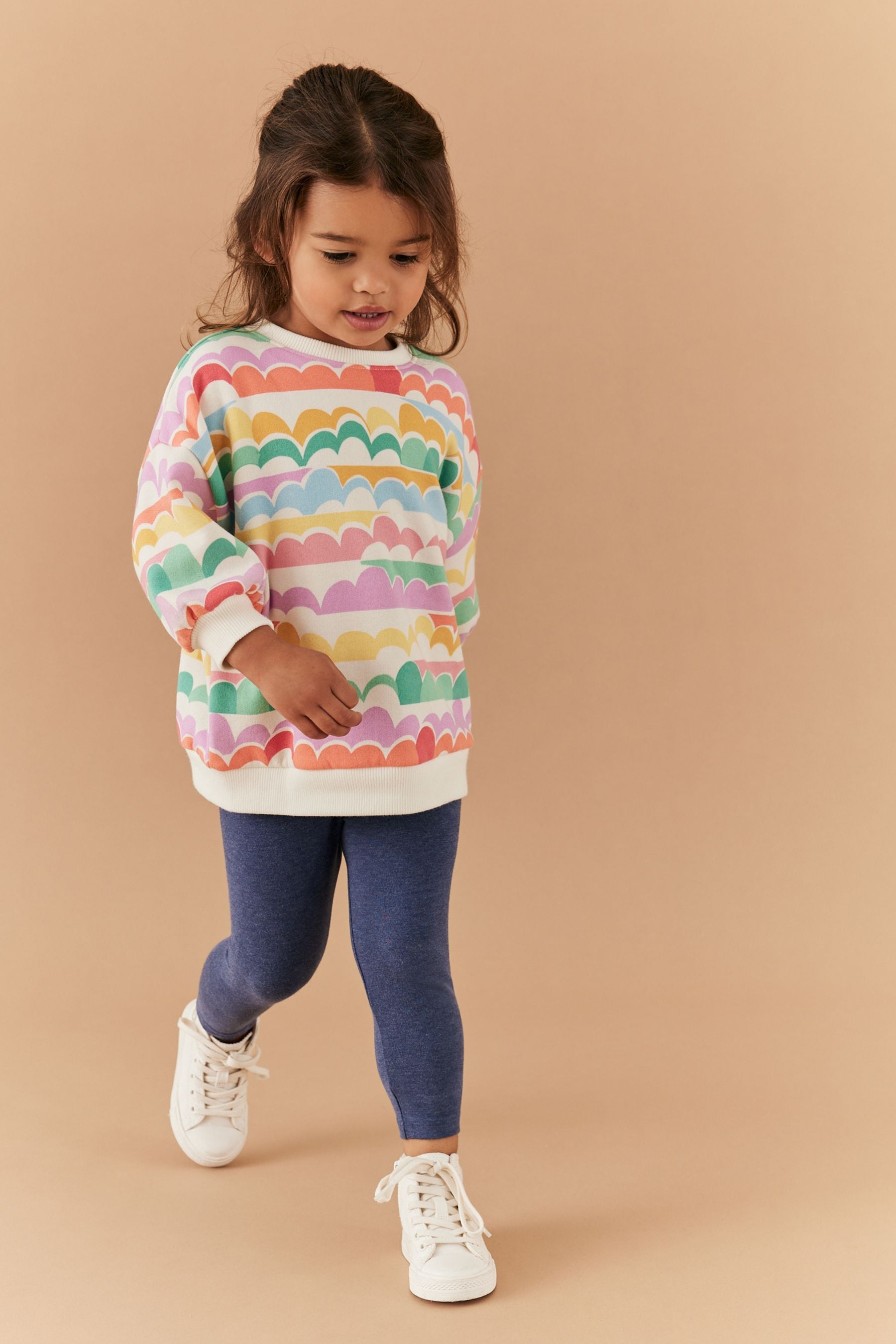 Rainbow Relaxed Fit Sweater And Leggings Set (3mths-7yrs)