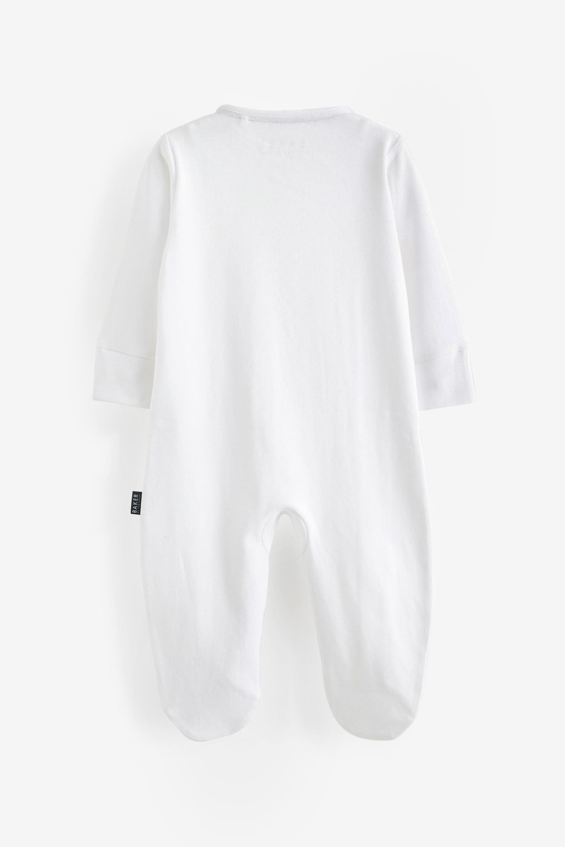 White Baker by Ted Baker Baby First Eid Cotton Sleepsuit