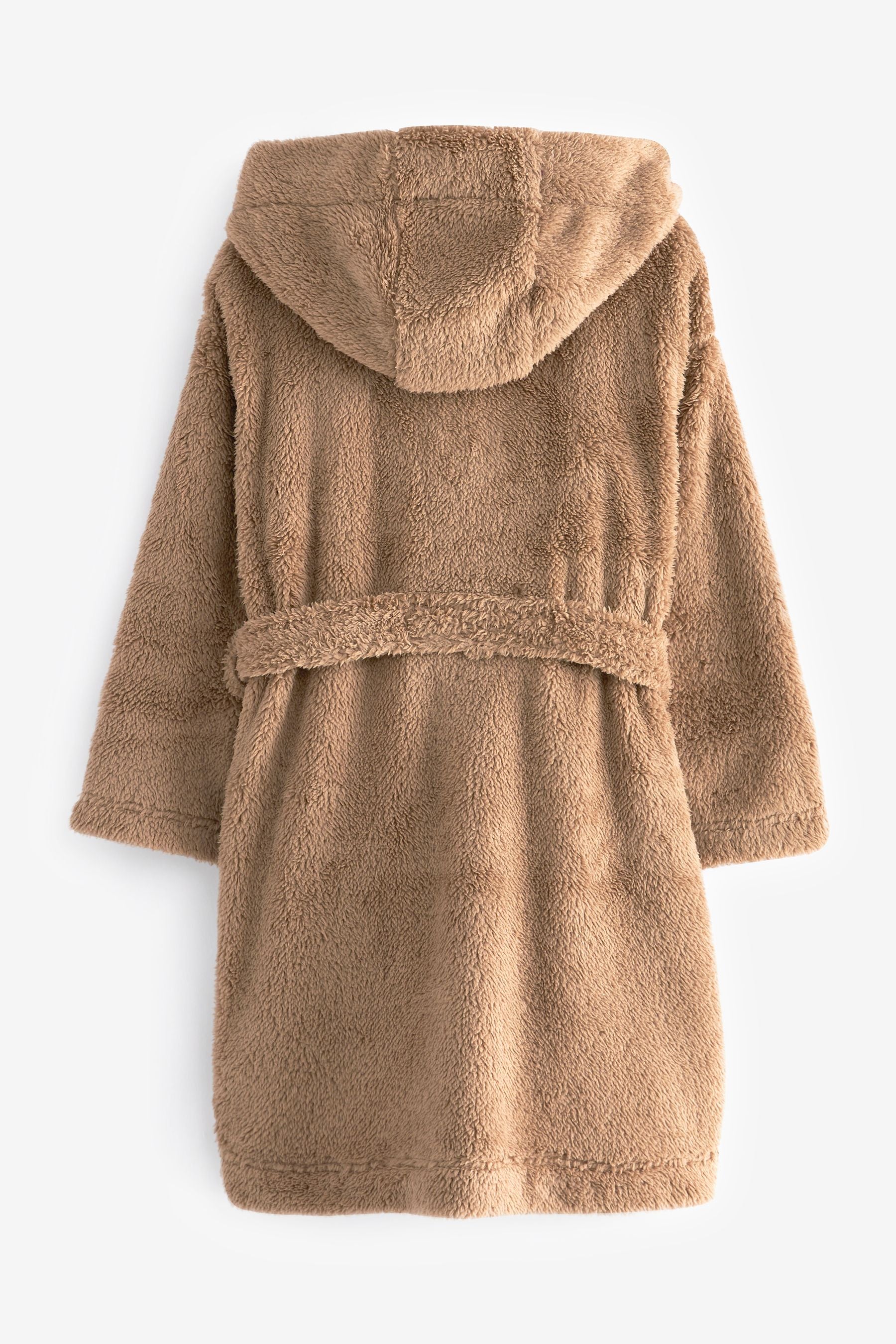 Brown Fleece Dressing Gown (2-16yrs)