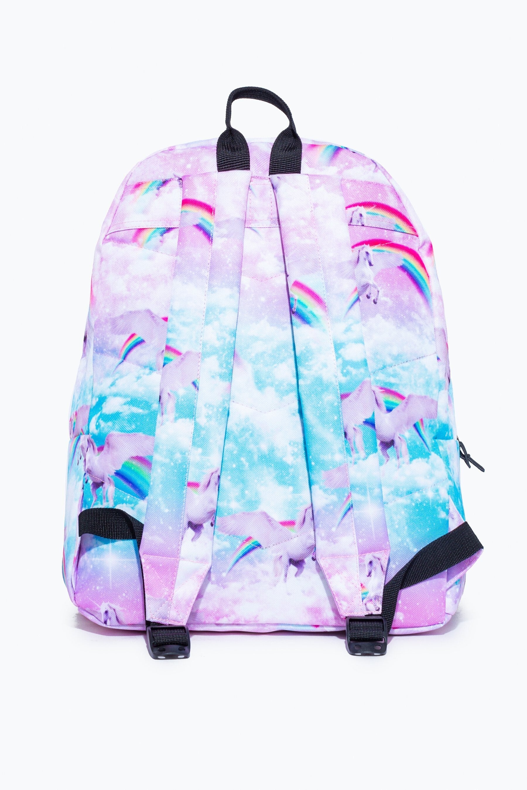 Pink Hype. Pink Unicorn Holographic Backpack