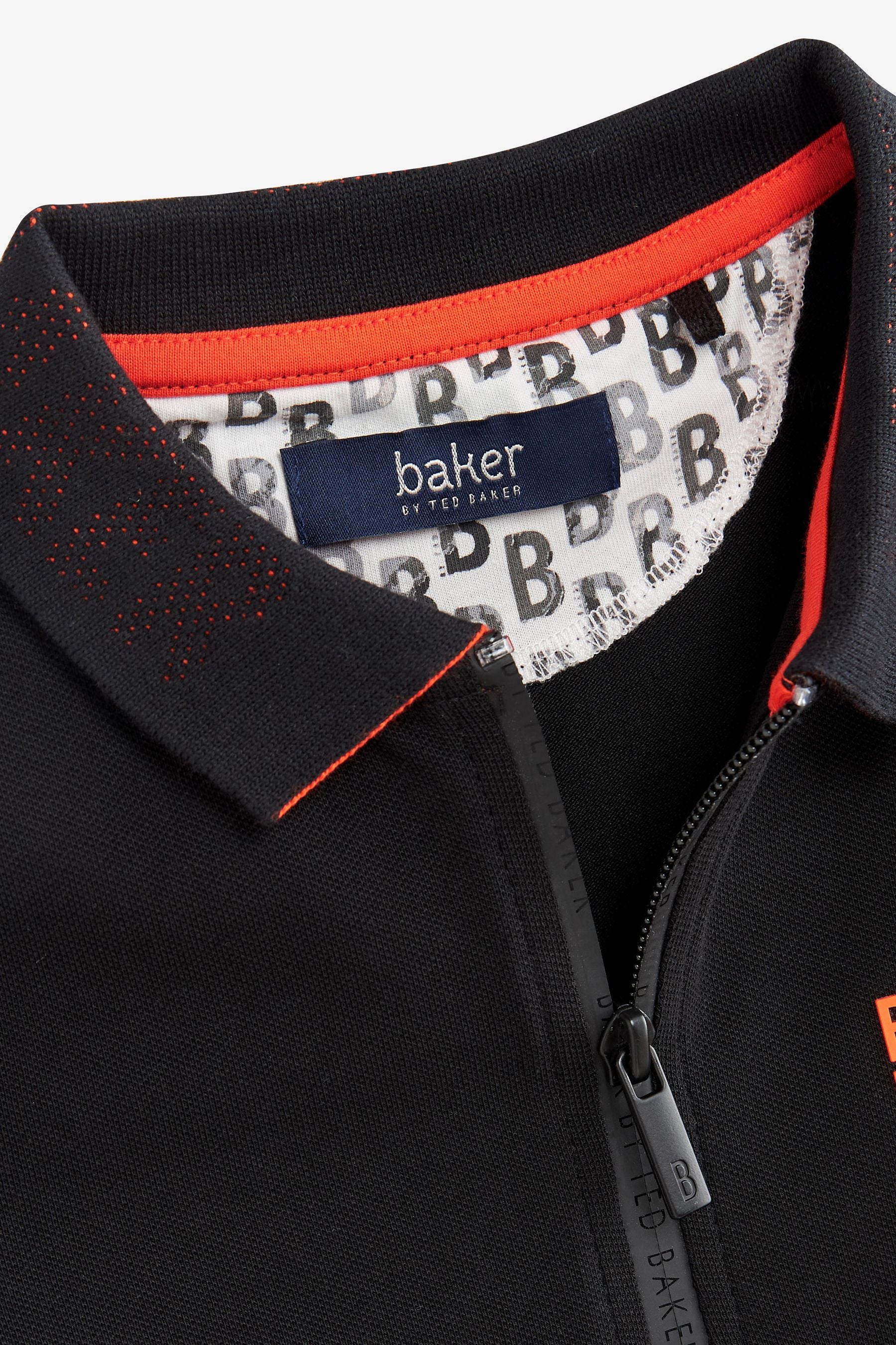 Baker by Ted Baker Black Polo Shirt