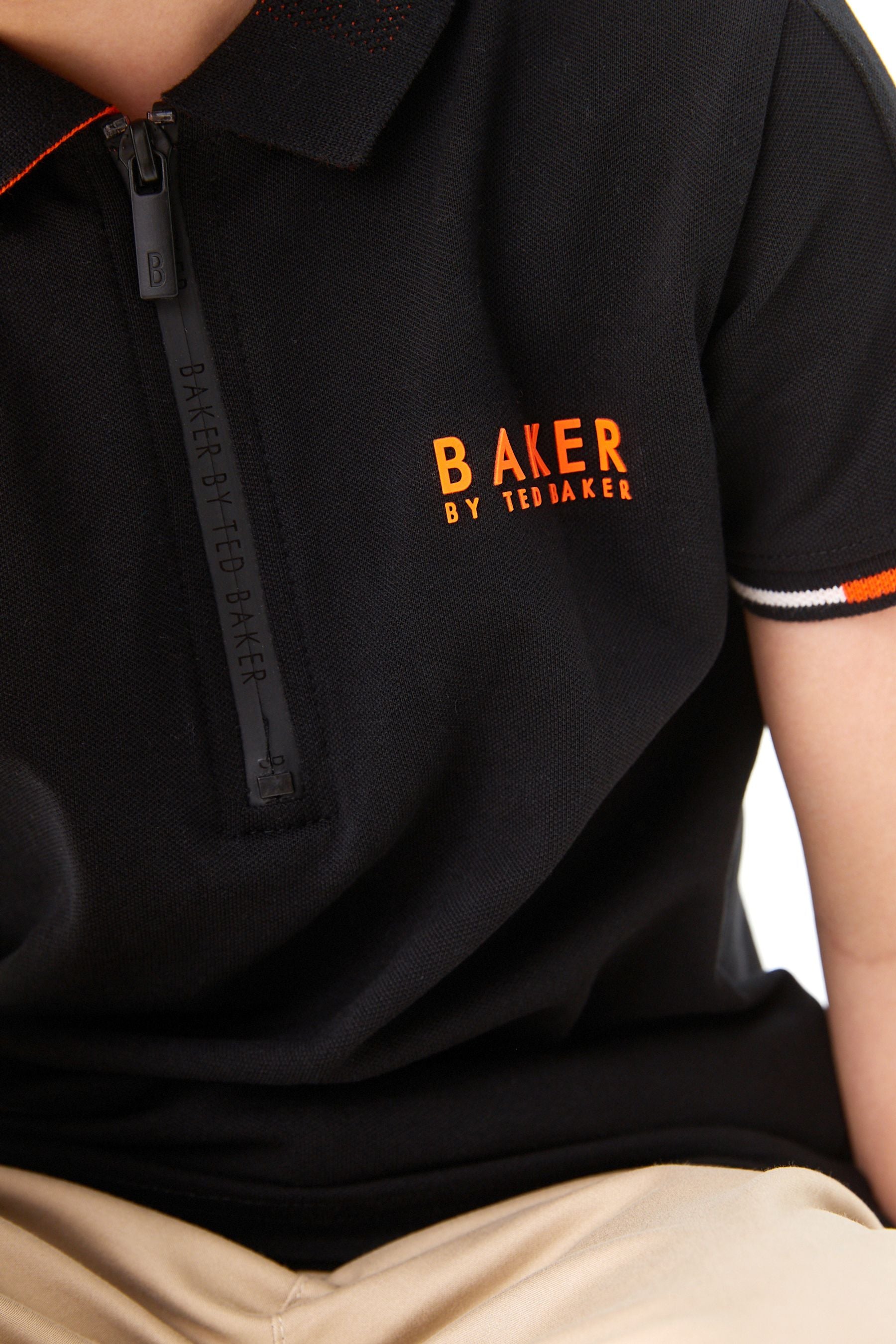 Baker by Ted Baker Black Polo Shirt