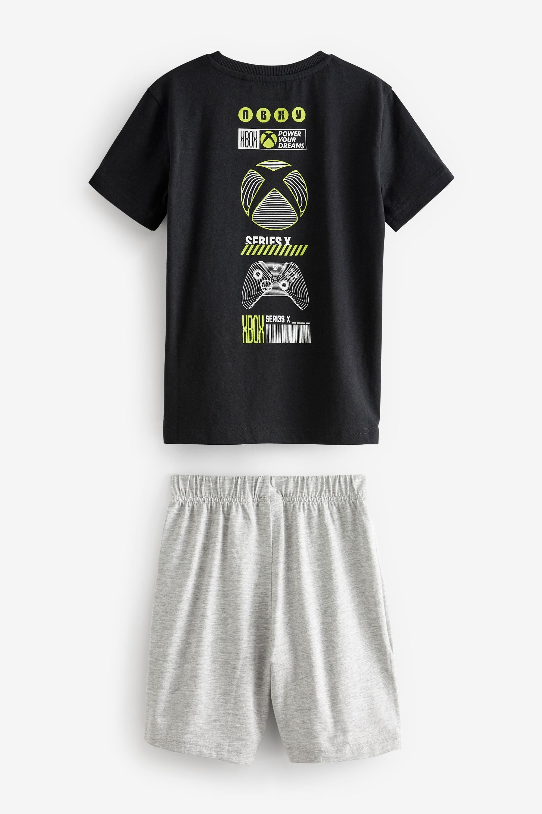 Xbox Black/Green Short Pyjamas 2 Pack (5-16yrs)