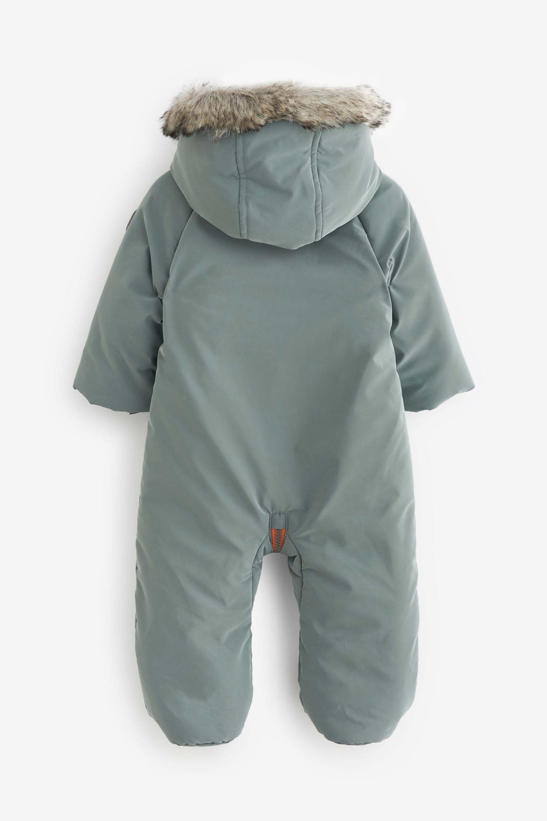 Green FatFace Baby Snowsuit