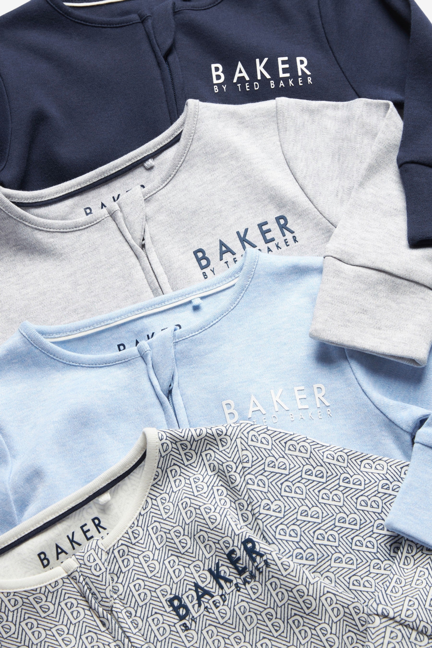 Baker by Ted Baker Multi Sleepsuit 4 Pack