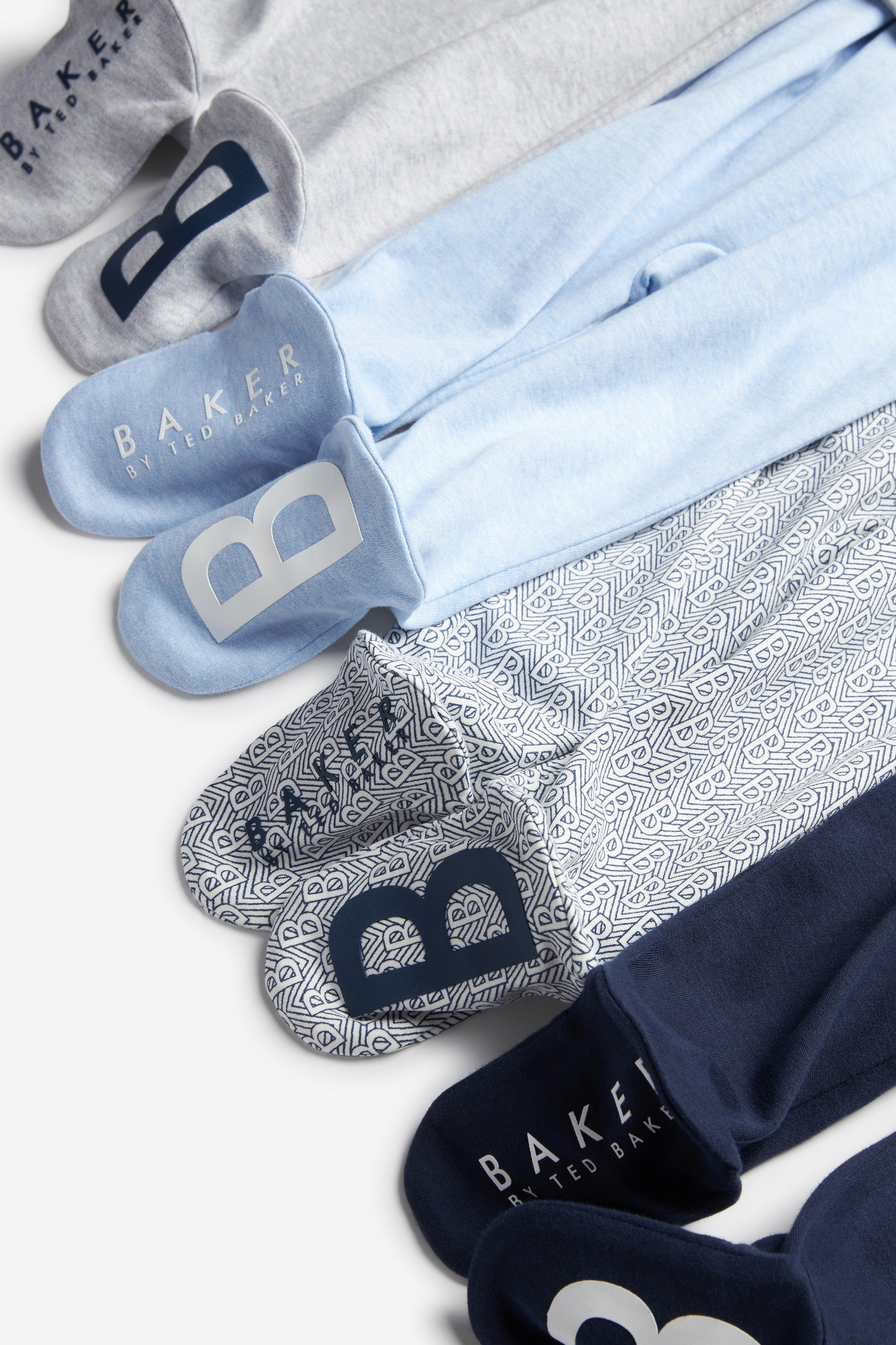 Baker by Ted Baker Multi Sleepsuit 4 Pack