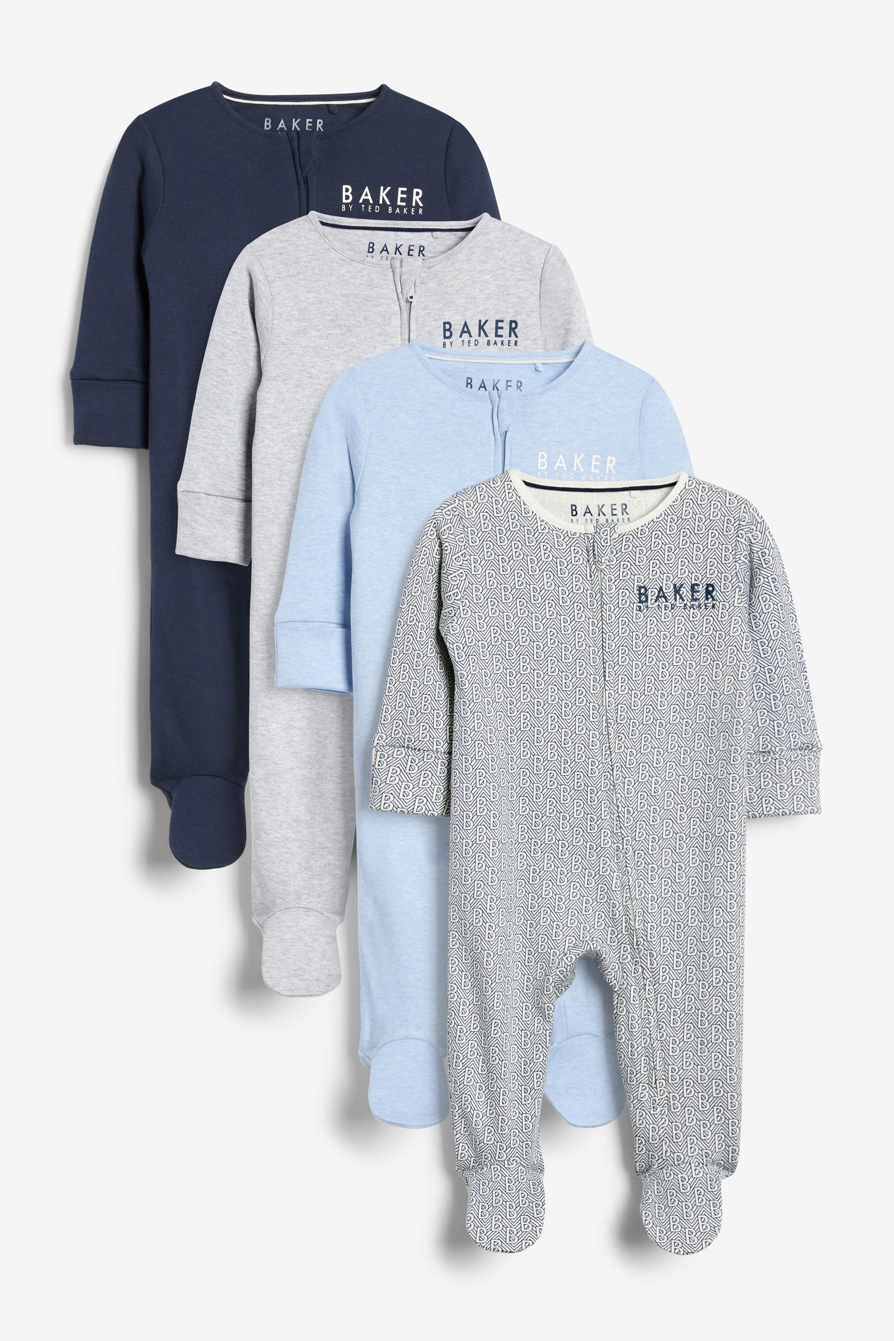 Baker by Ted Baker Multi Sleepsuit 4 Pack