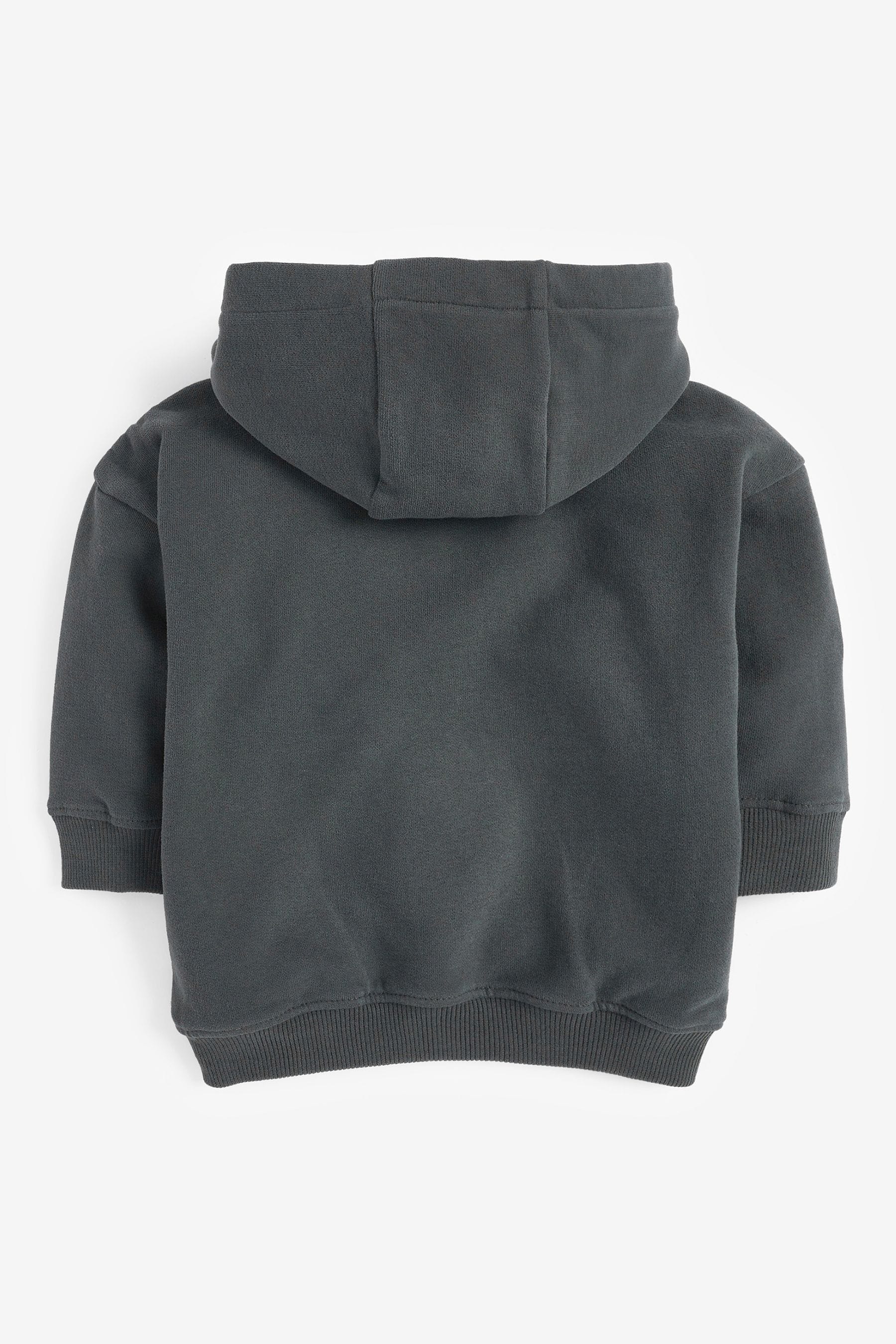 Charcoal Grey Soft Touch Jersey Hoodie (3mths-7yrs)