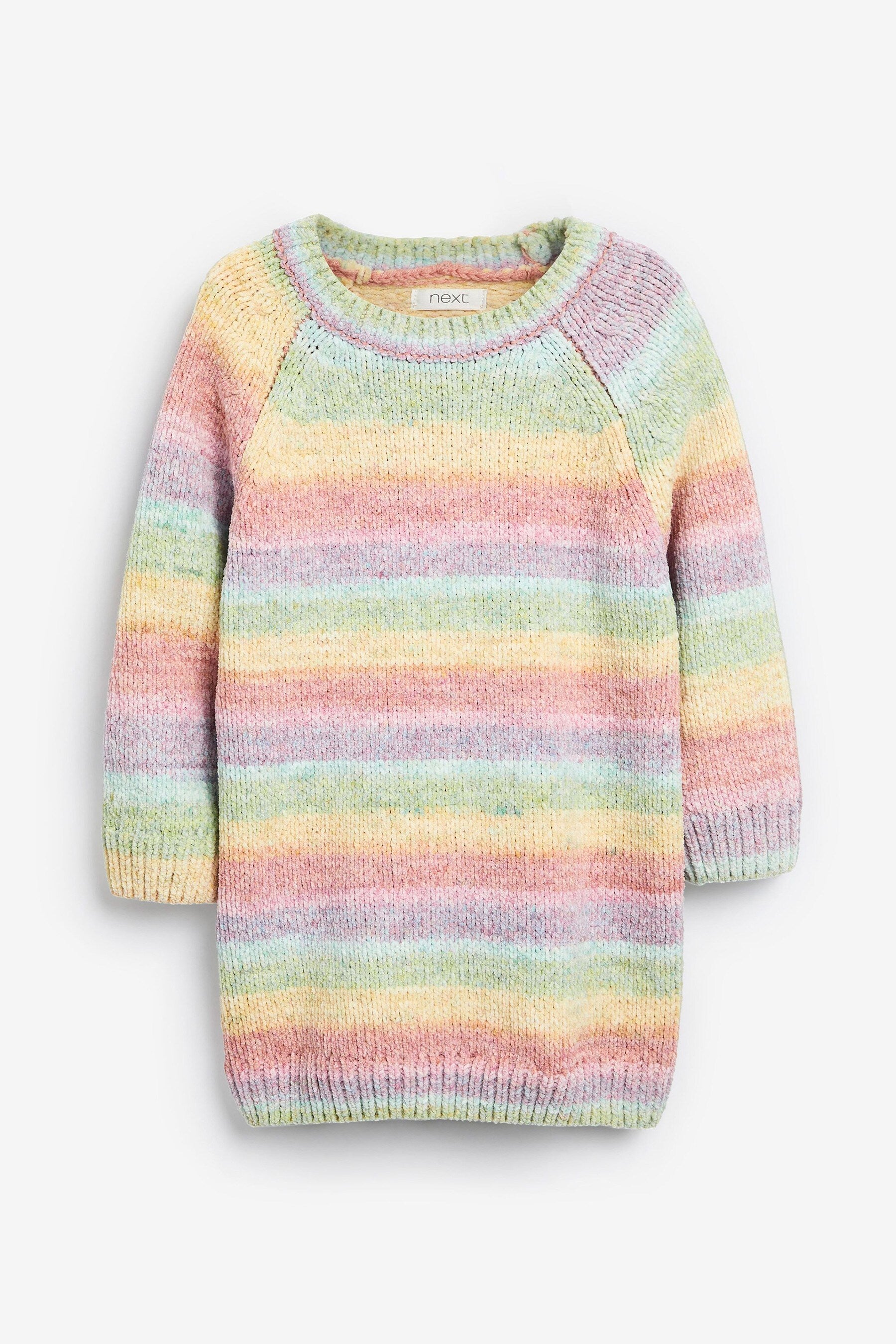 Rainbow Chenille Jumper Dress (3mths-7yrs)