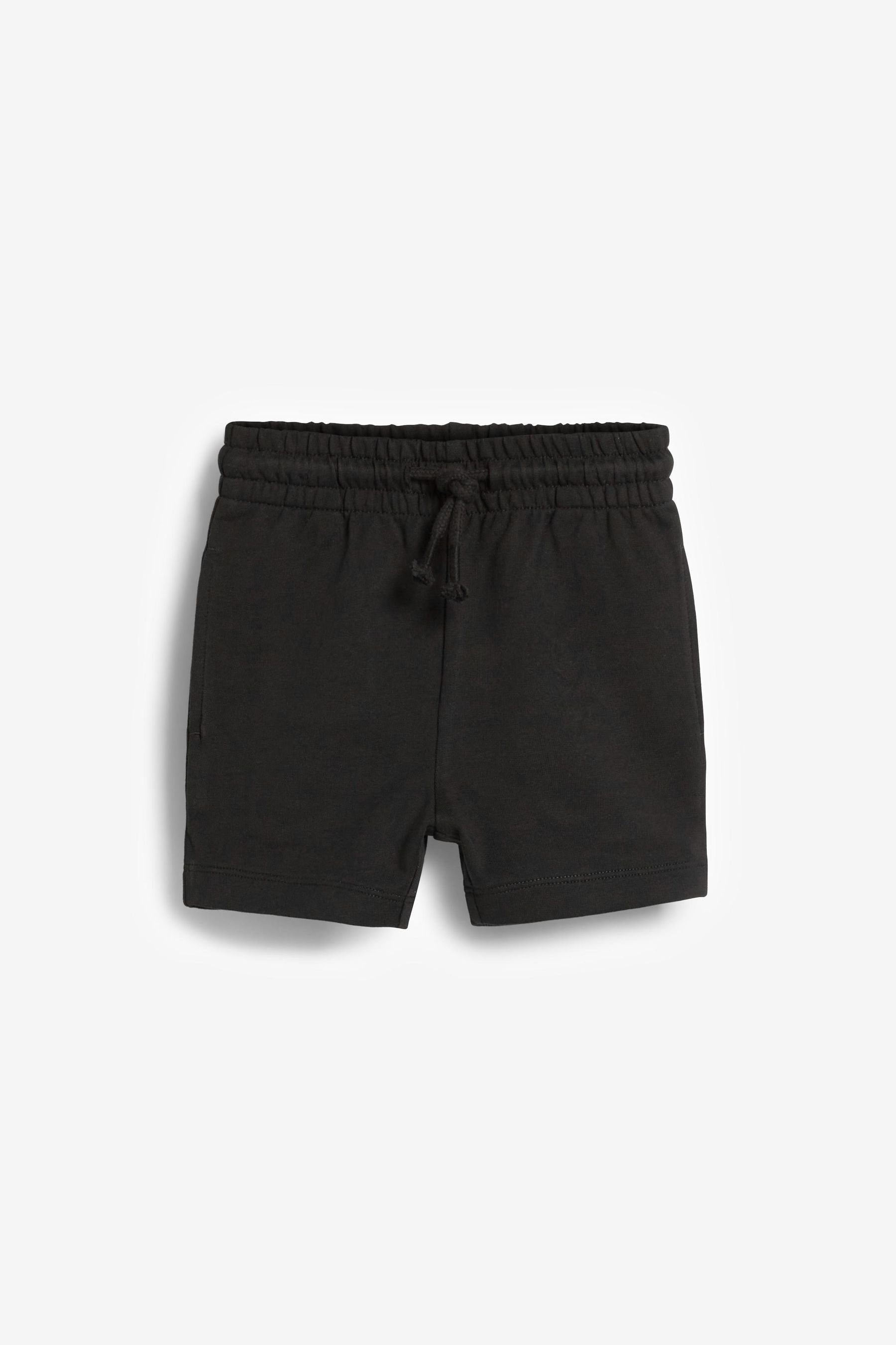 Stone/Charcoal/Grey Jersey Shorts 3 Pack (3mths-7yrs)