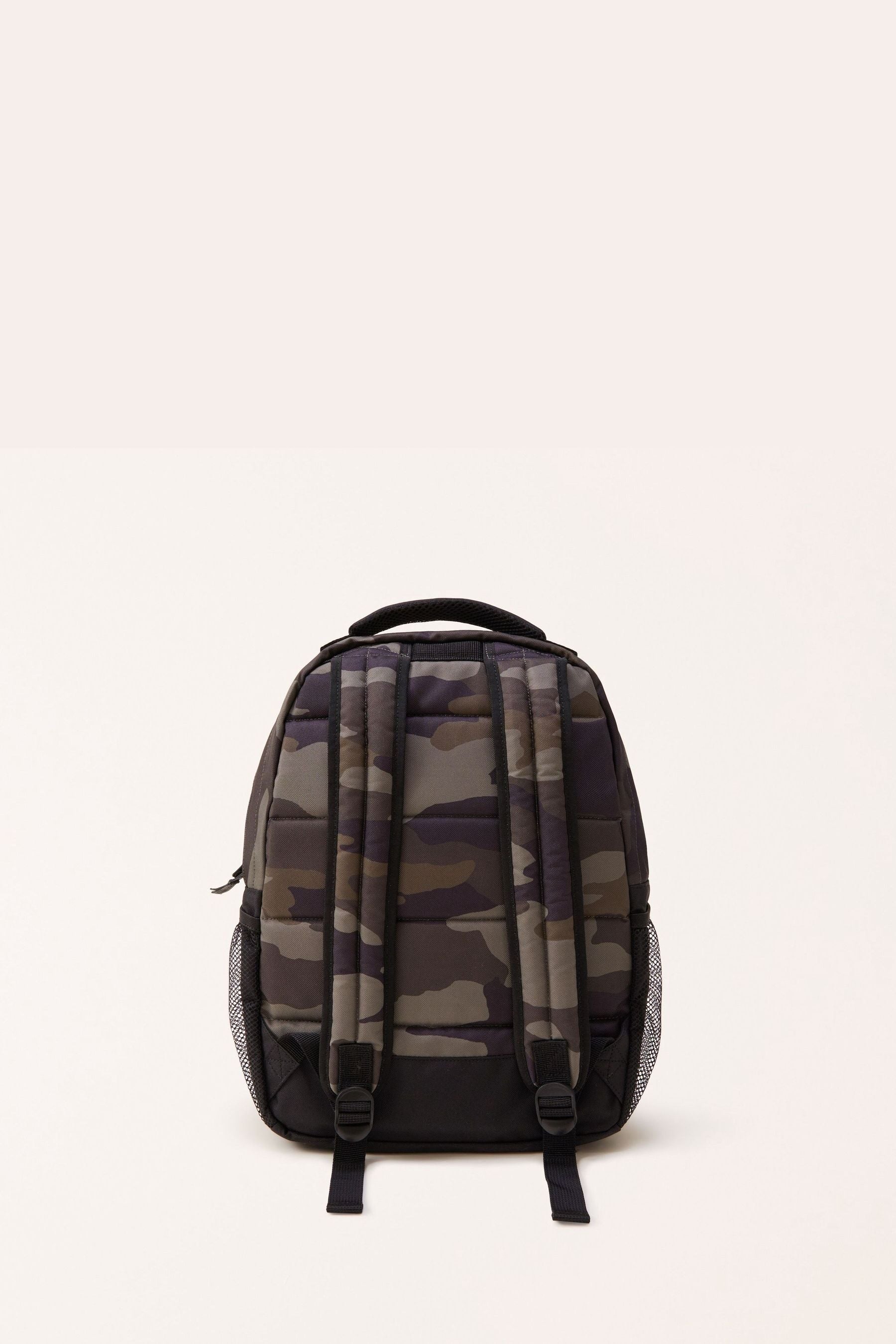 Green Abercrombie & Fitch Green Camo Backpack