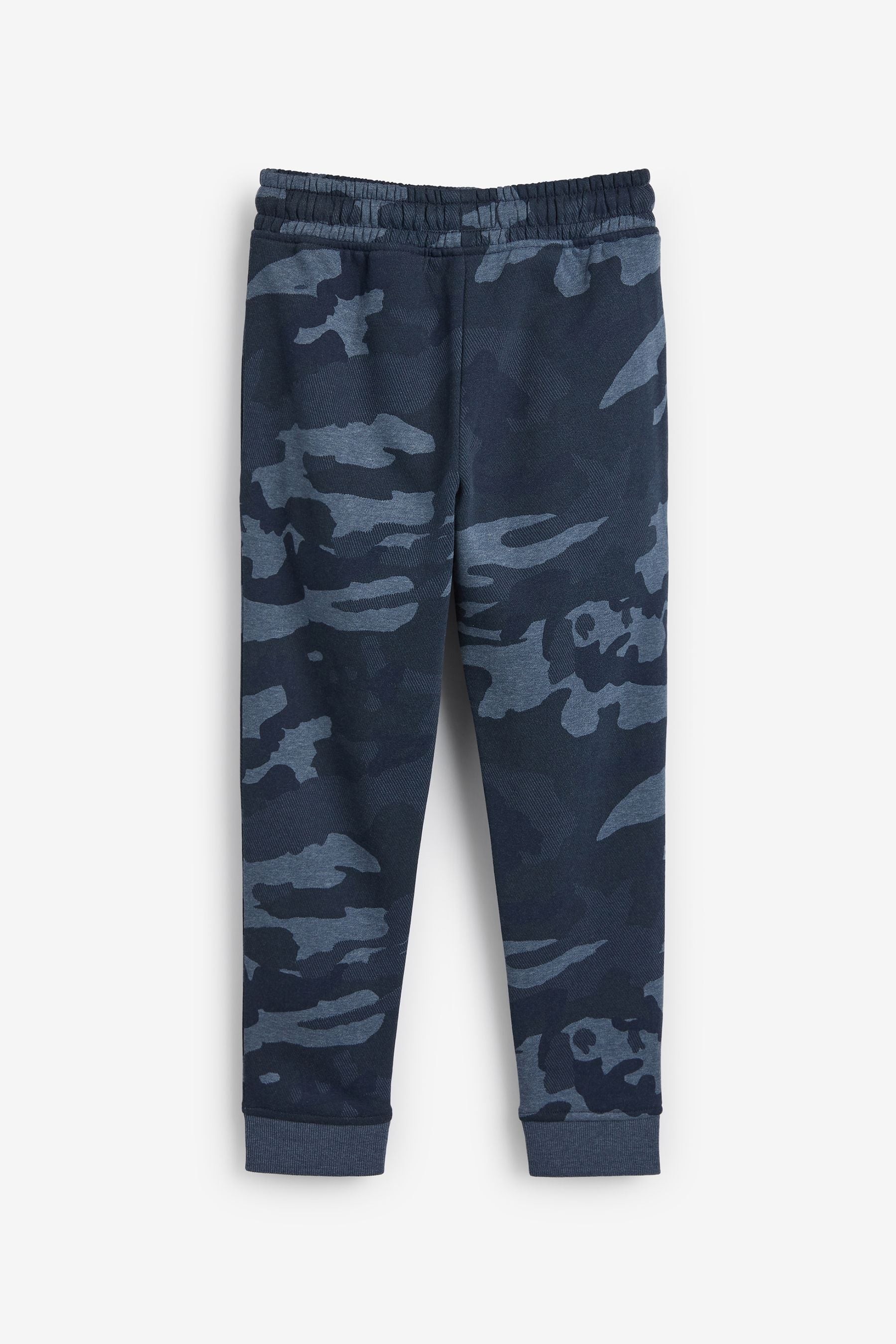 Blue Camo Cuffed Joggers (3-17yrs)