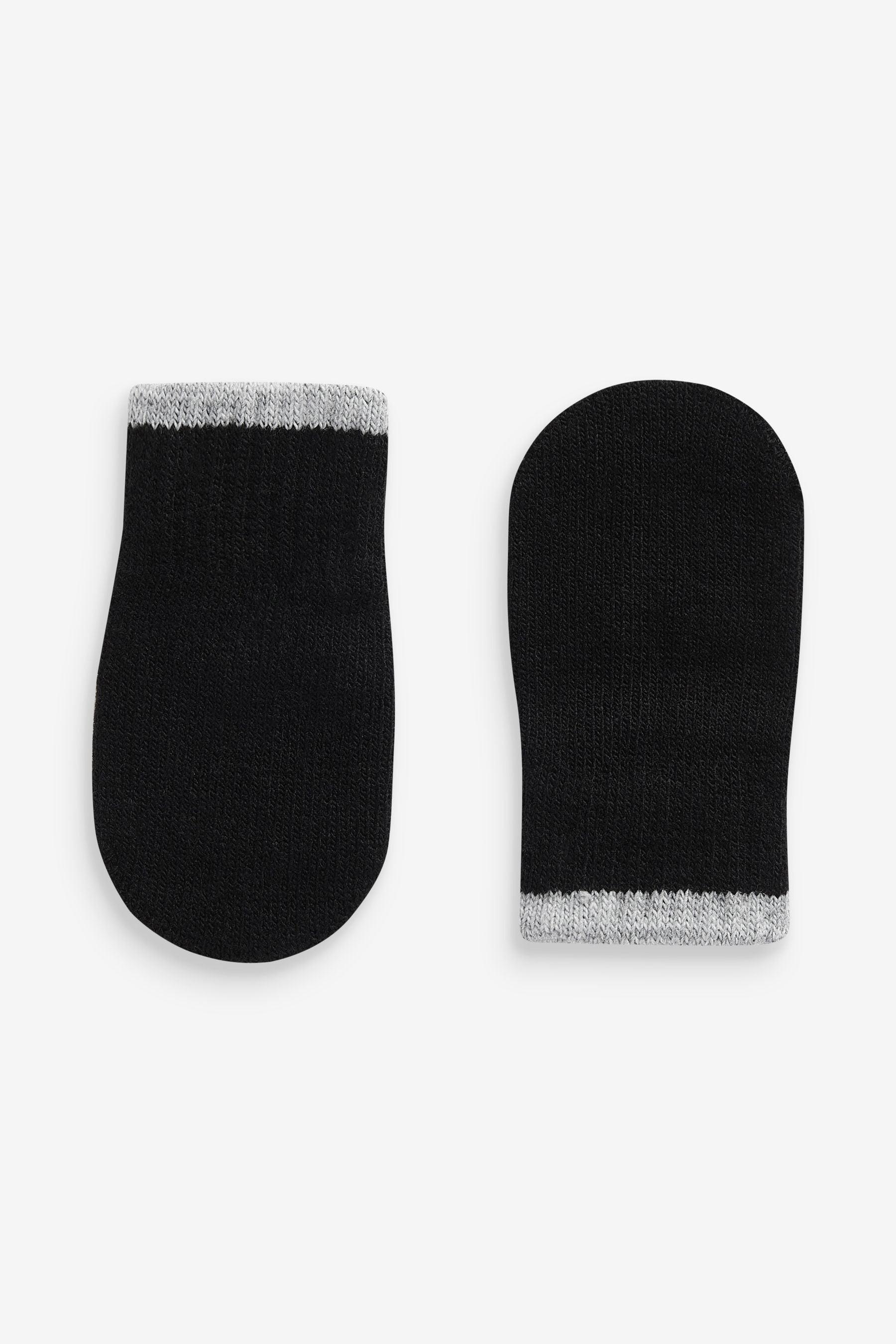 Black/Grey Mittens 3 Pack (3mths-6yrs)