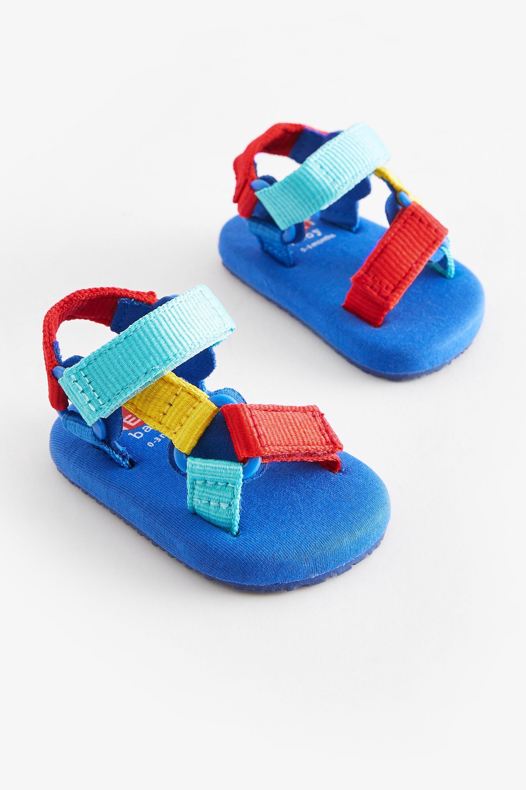 Multi Bright Baby Trekker Sandals (0-24mths)