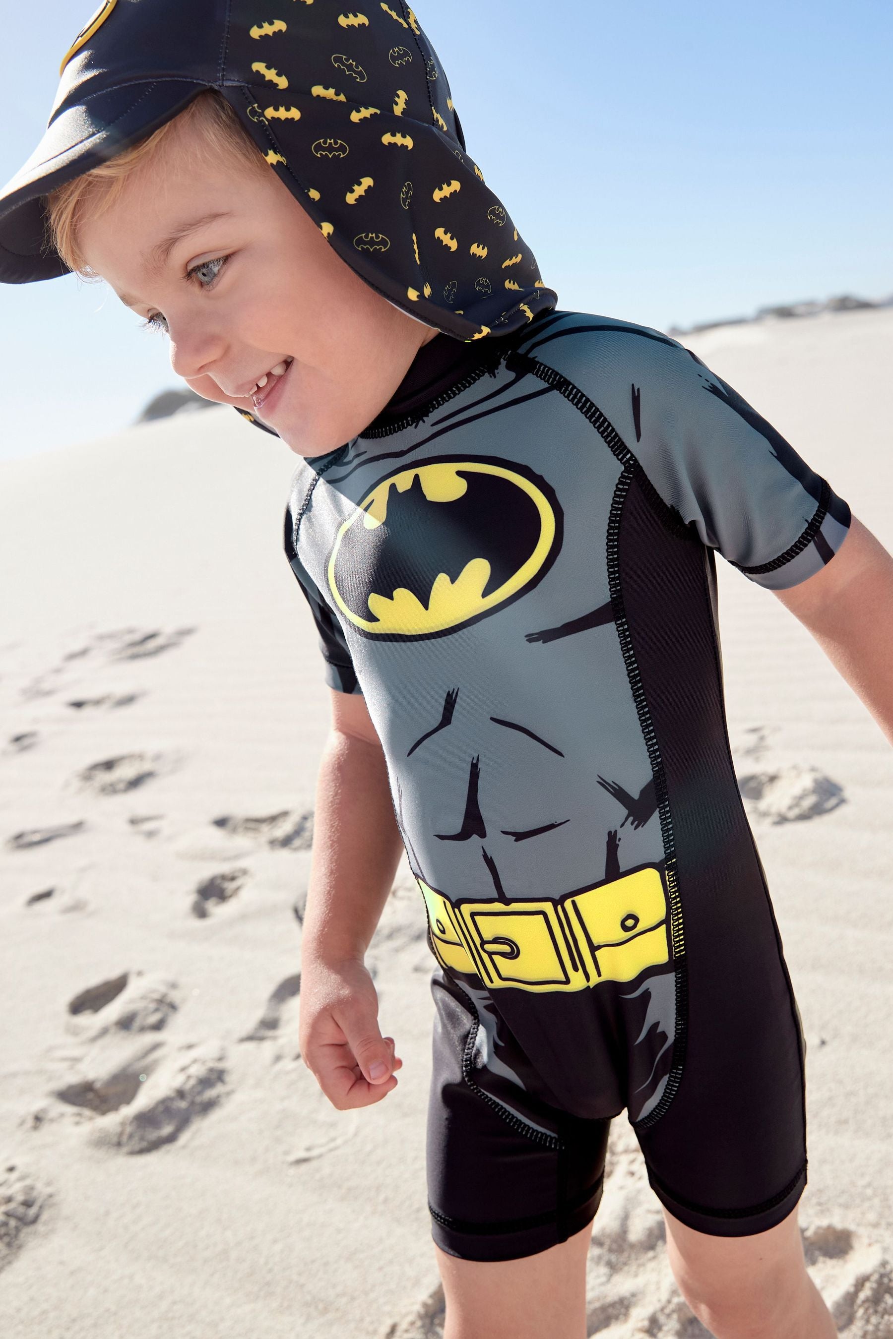 Batman Sunsafe Swimsuit (3mths-8yrs)