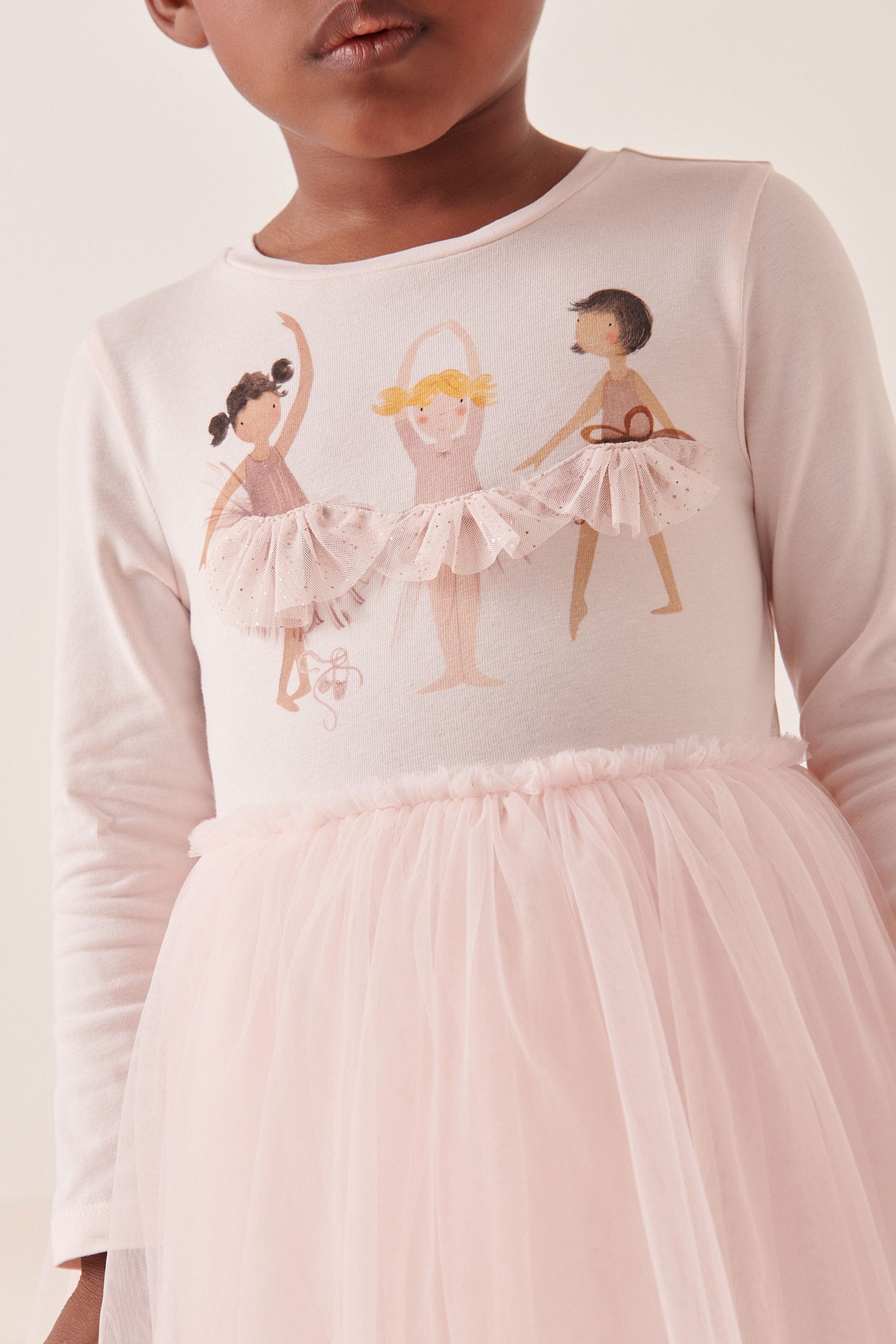 Cream Ballerina Character Tutu Dress (3mths-7yrs)