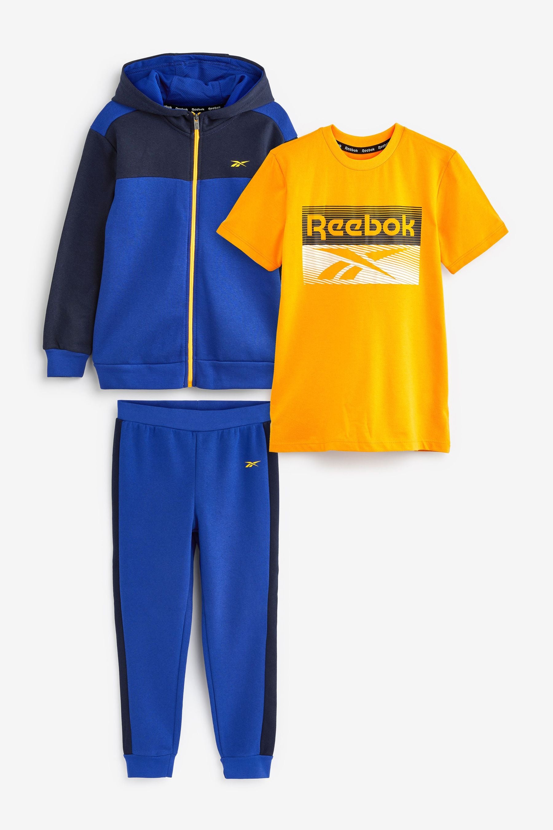 Reebok Blue Hoodie Set 3 Piece