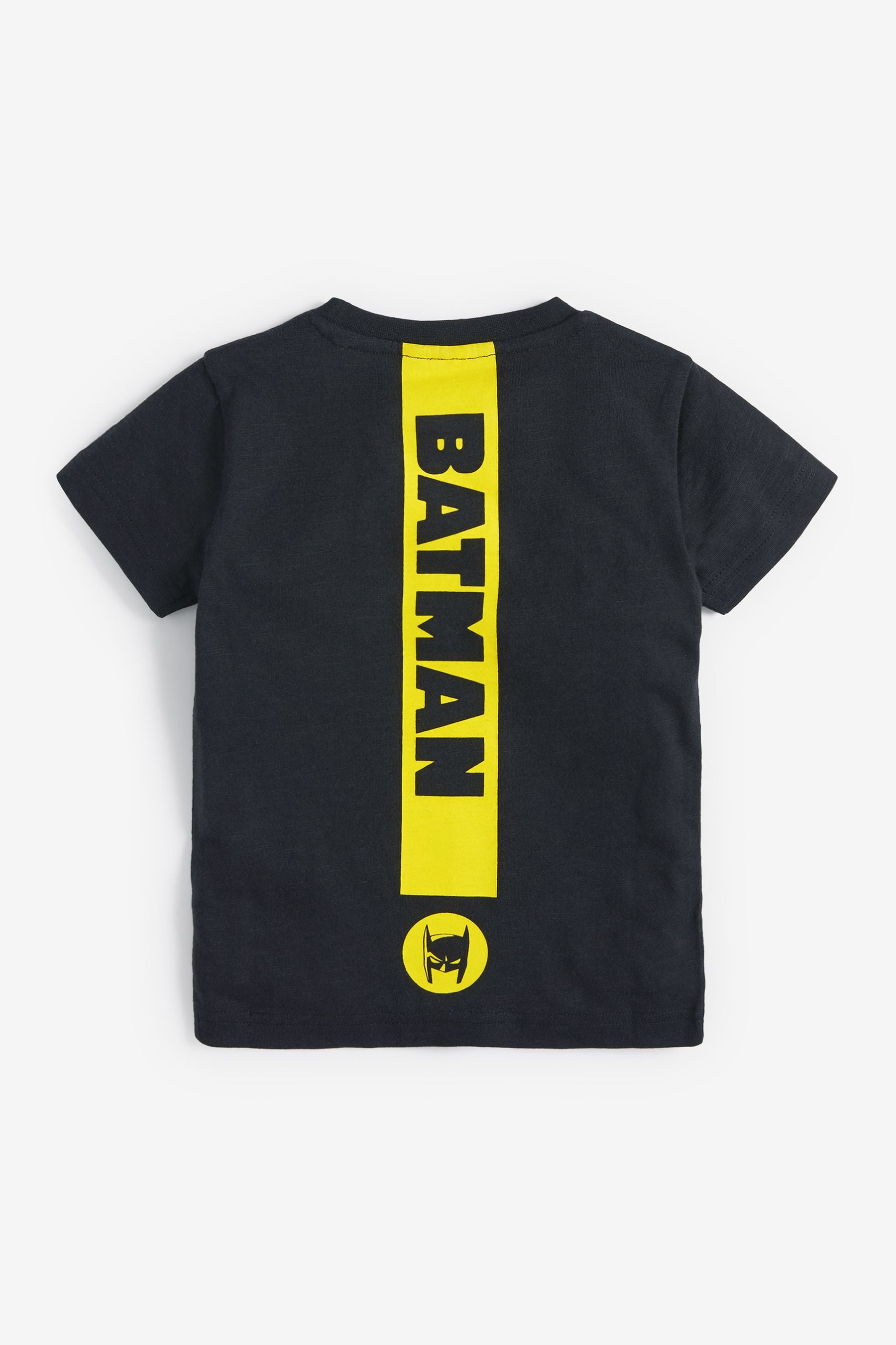 Black Batman Superhero License T-Shirt (3mths-8yrs)