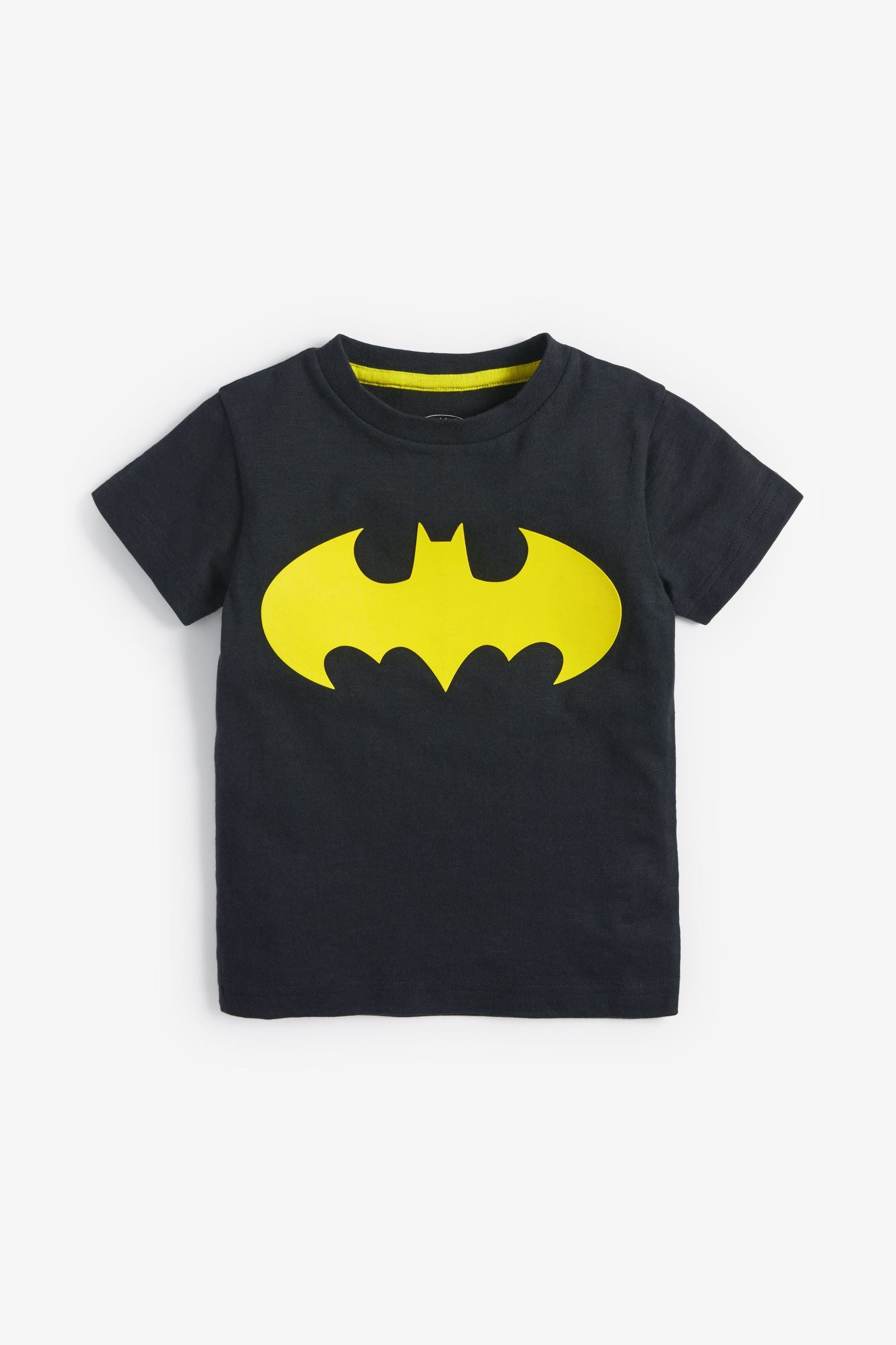 Black Batman Superhero License T-Shirt (3mths-8yrs)