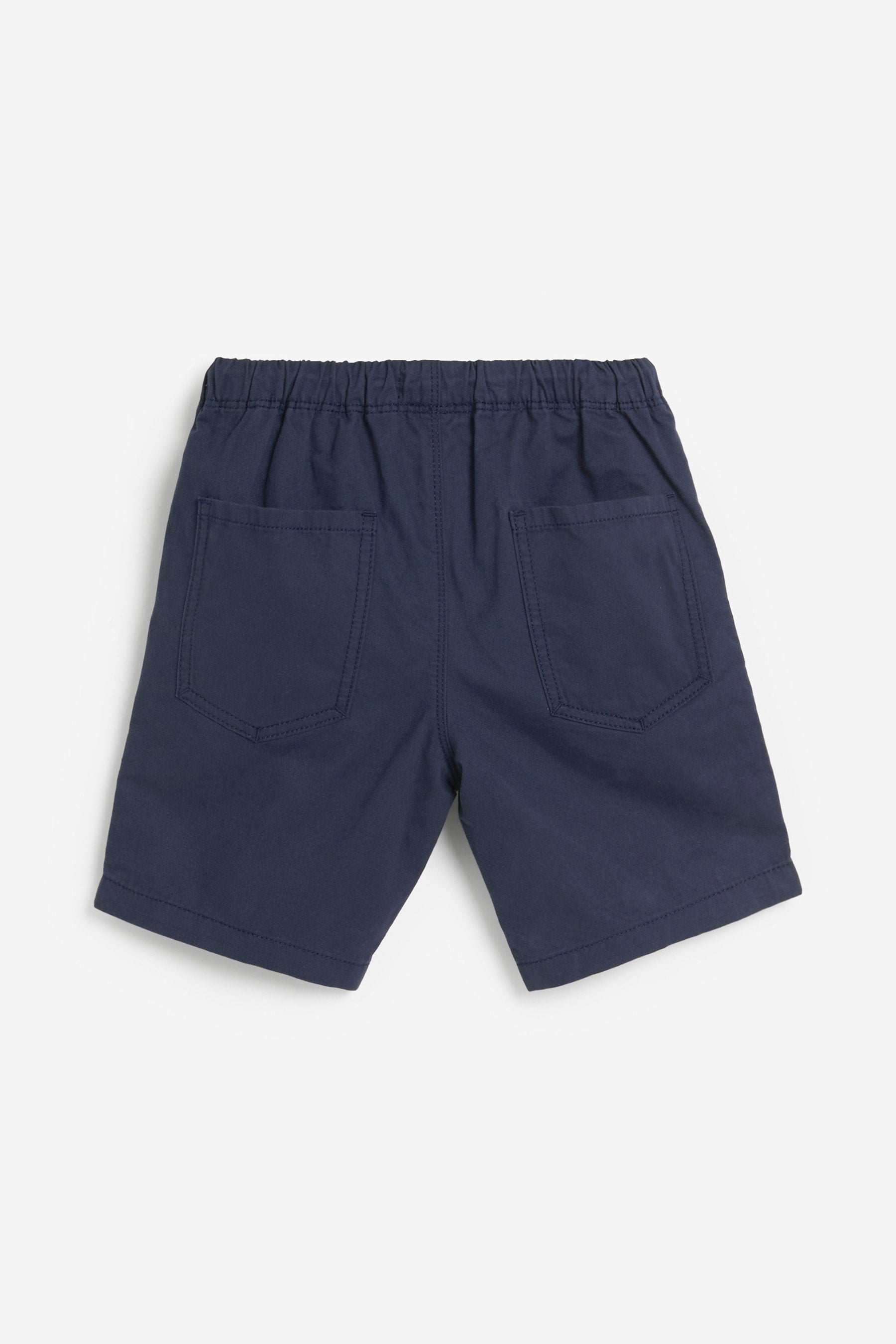 Navy Pull-On Shorts (3-16yrs)